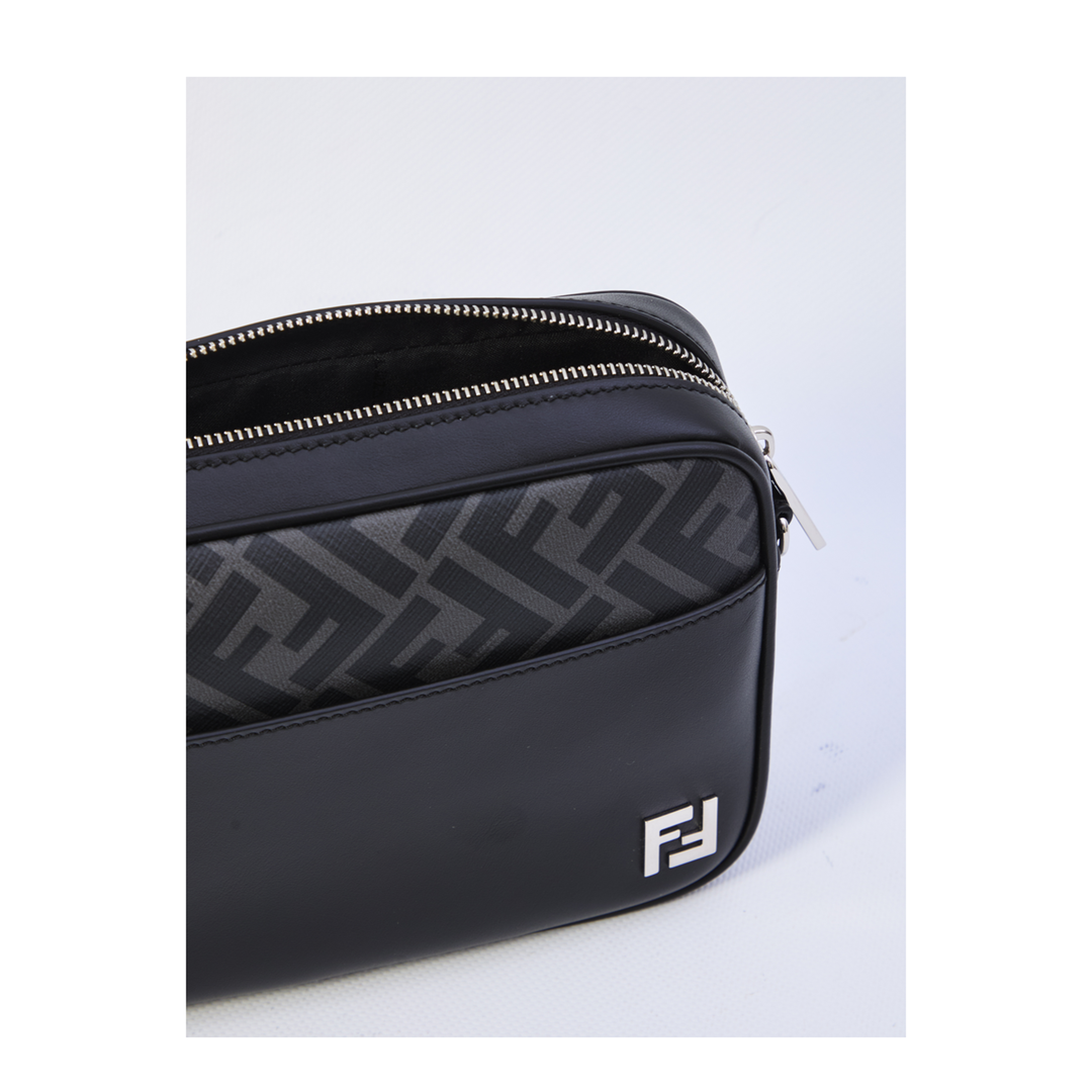 FF Leather Camera Bags - Black