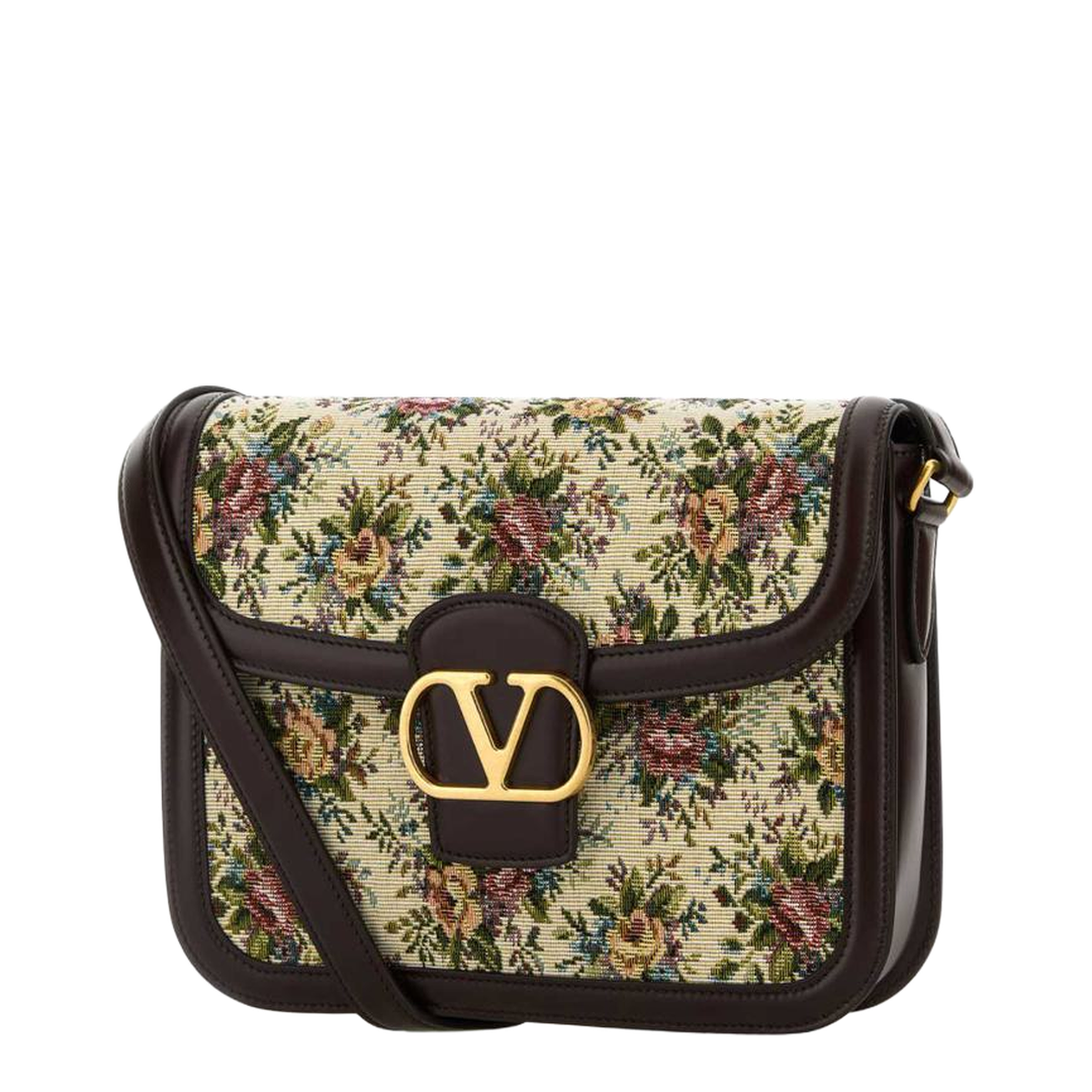 Embroidered Jacquard 9TO5 Crossbody Bag