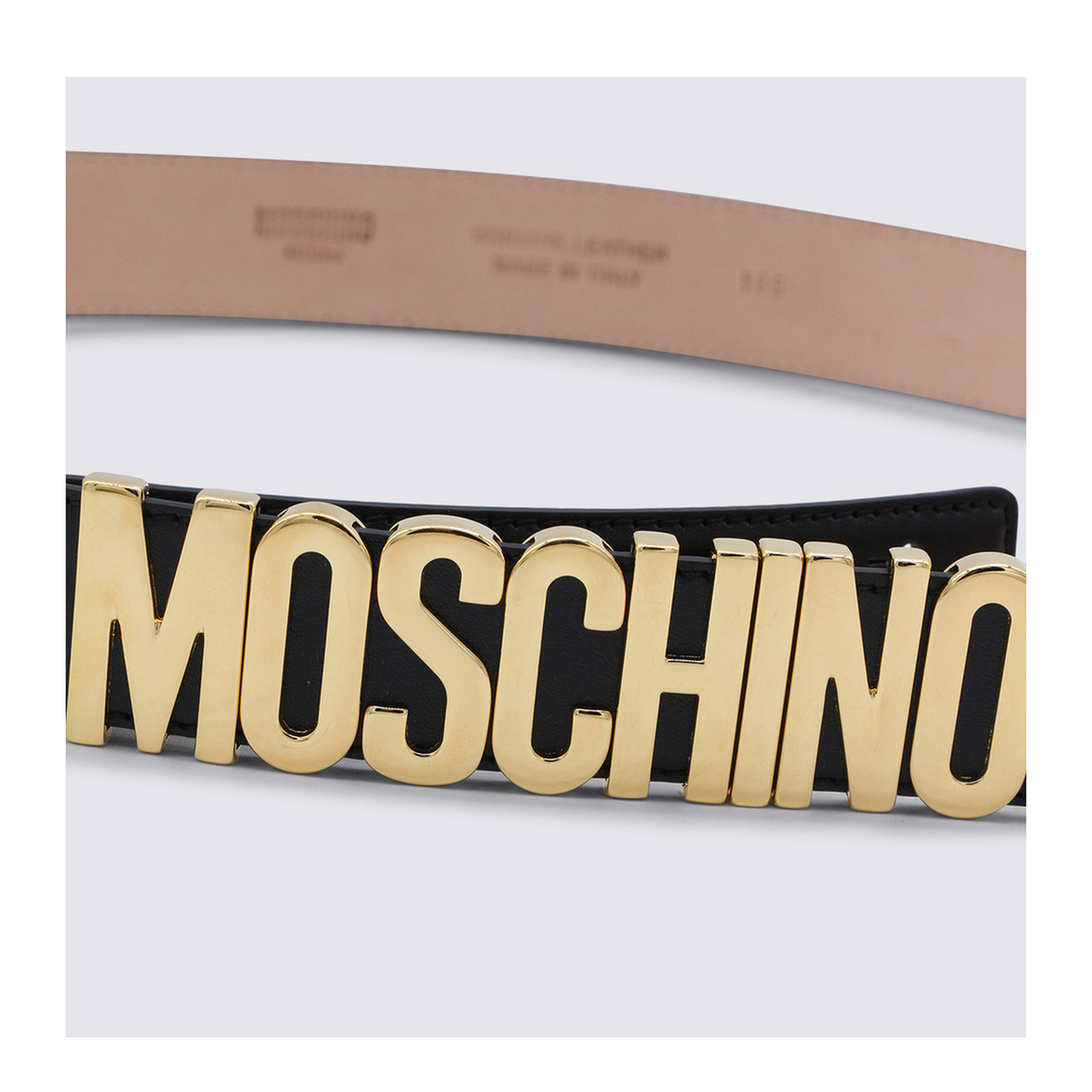 MAYFEYR - Moschino - Light Grey Belt - MD6000PP0OFD900A