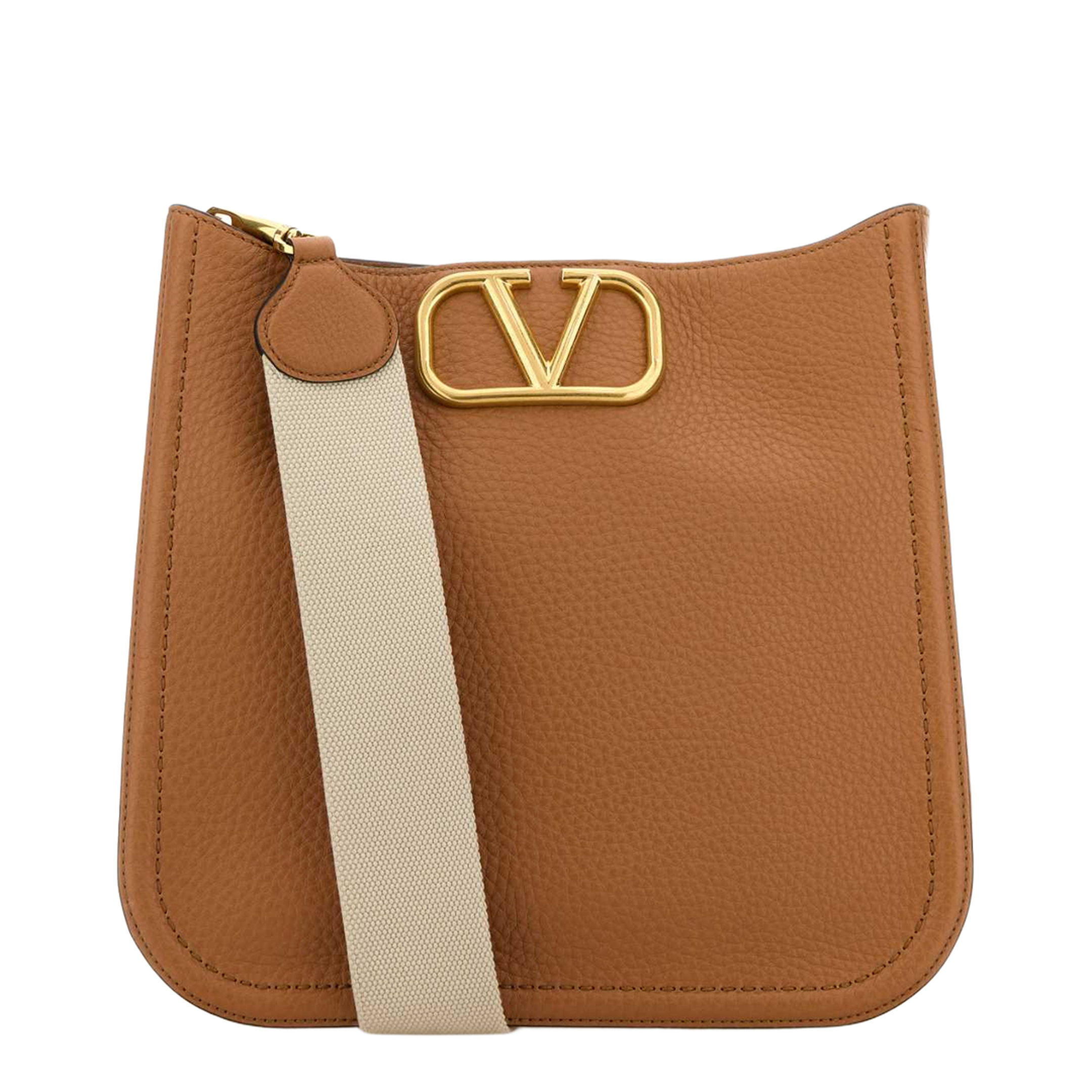 Medium Almond Alltime Shoulder Bag