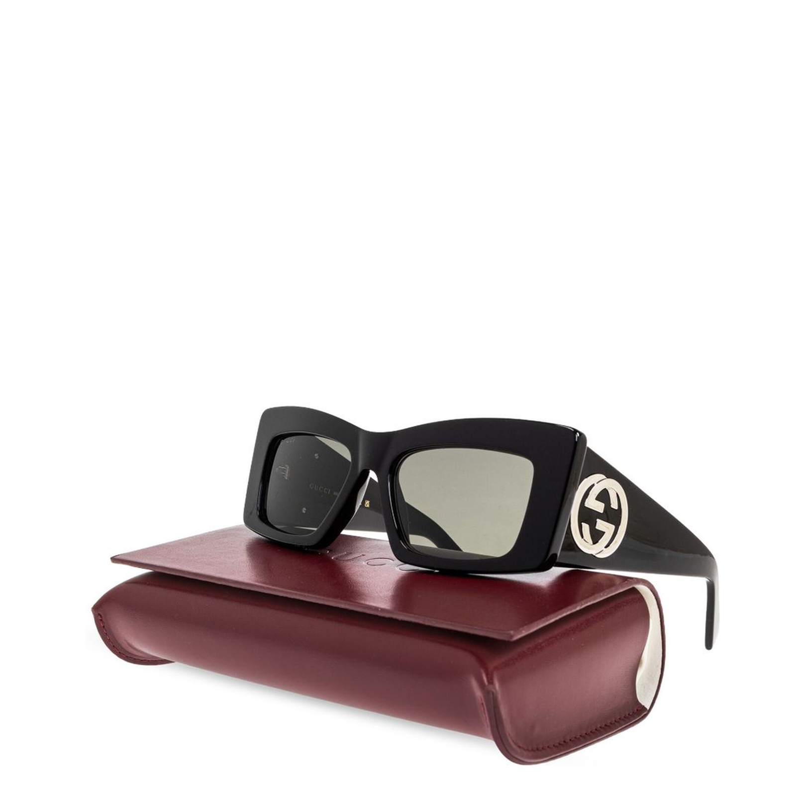 Black Oversize Frame Sunglasses