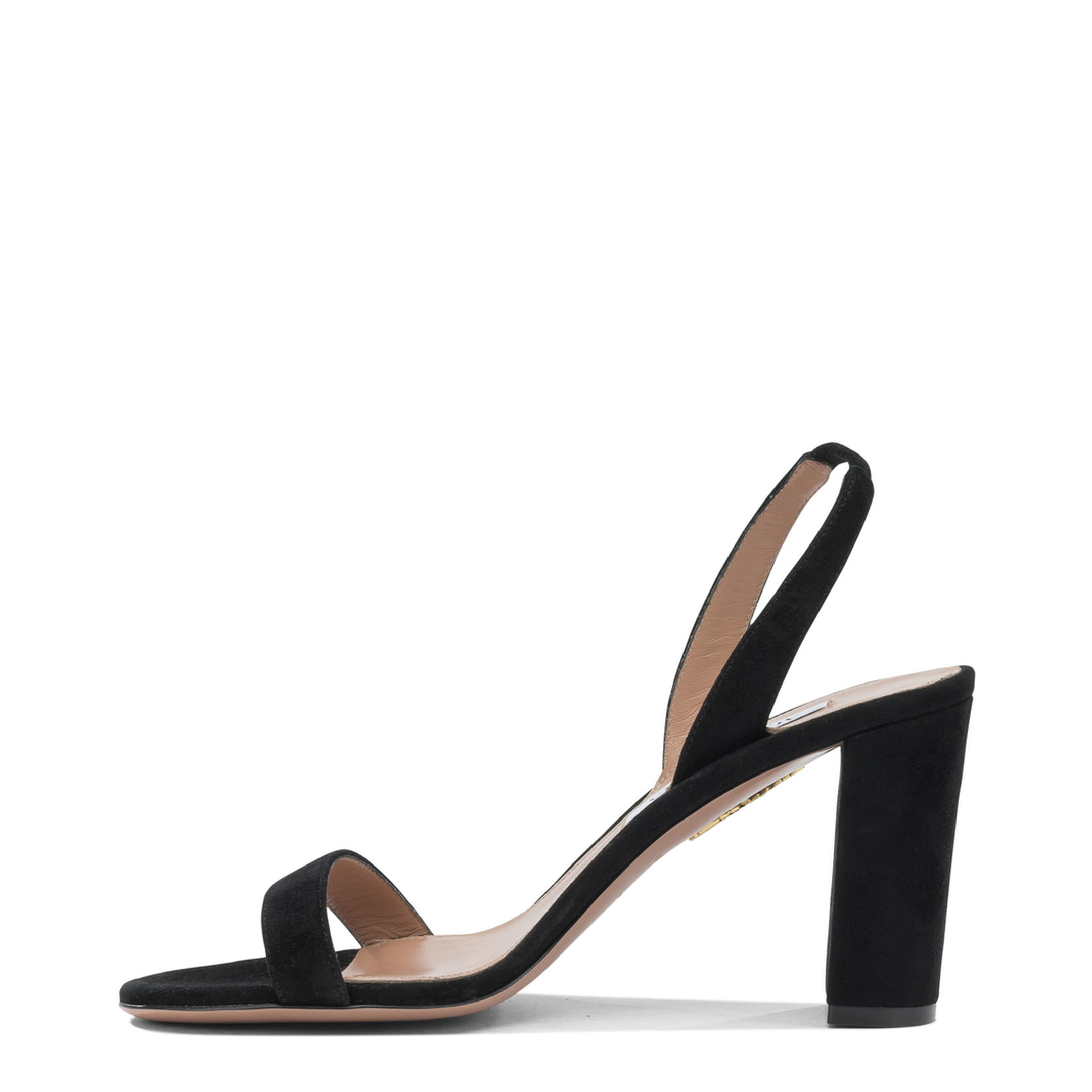 MAYFEYR - Aquazzura - Nude Block 85Mm Heeled Sandals - SNBMIDS0SUE000