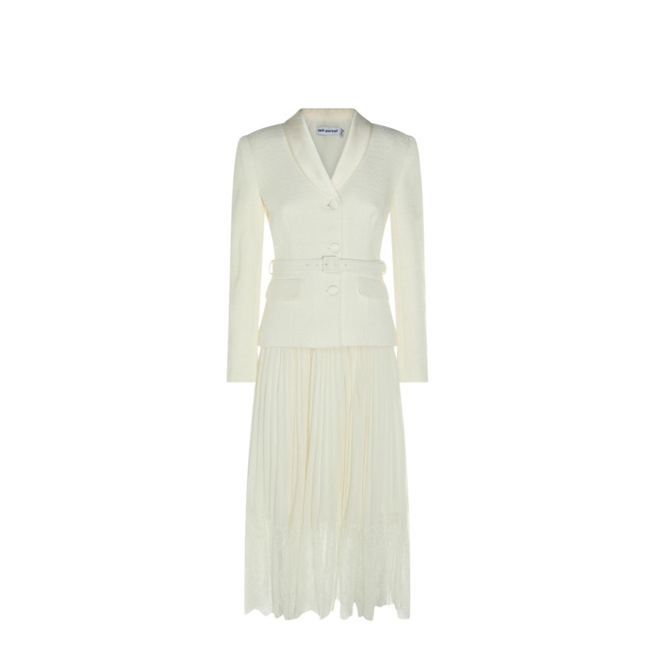 MAYFEYR - Self Portrait - Dresses Ecru - PF26-144M-CCREAM