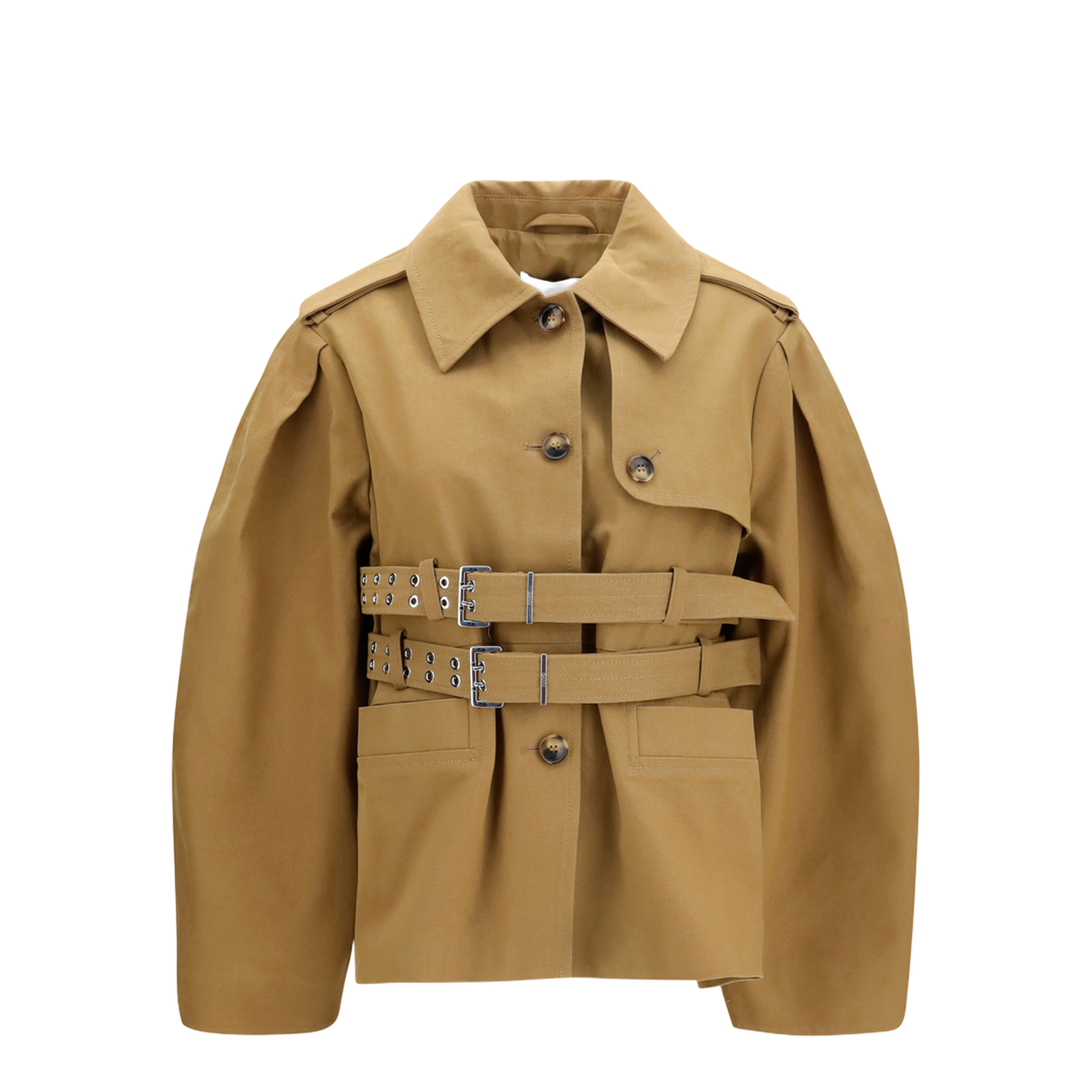 MAYFEYR - Ganni - Canvas Jacket With Double Belt - A1010196