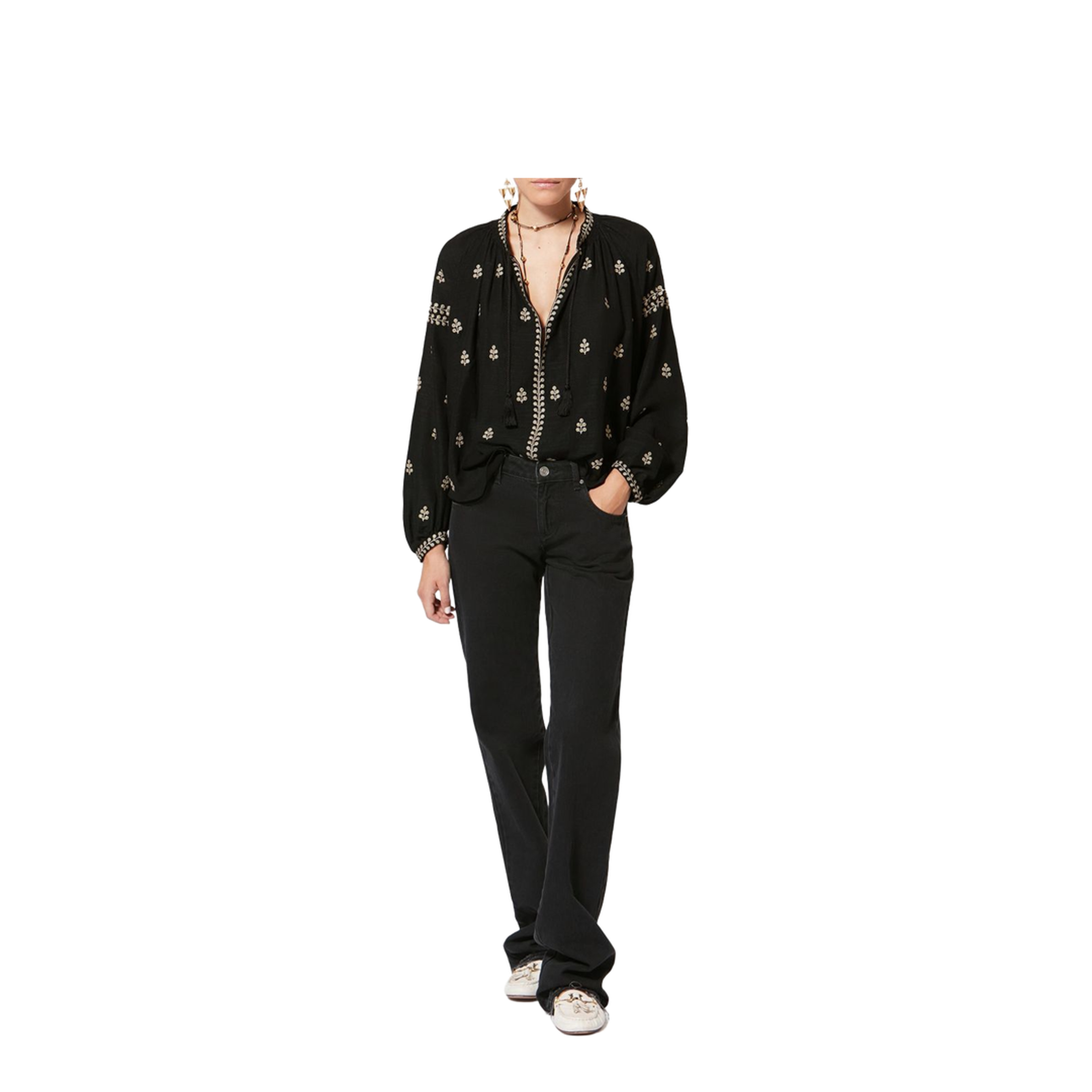 MAYFEYR - Isabel Marant - Shirts Black - HT0826FA-D1J12I01BK