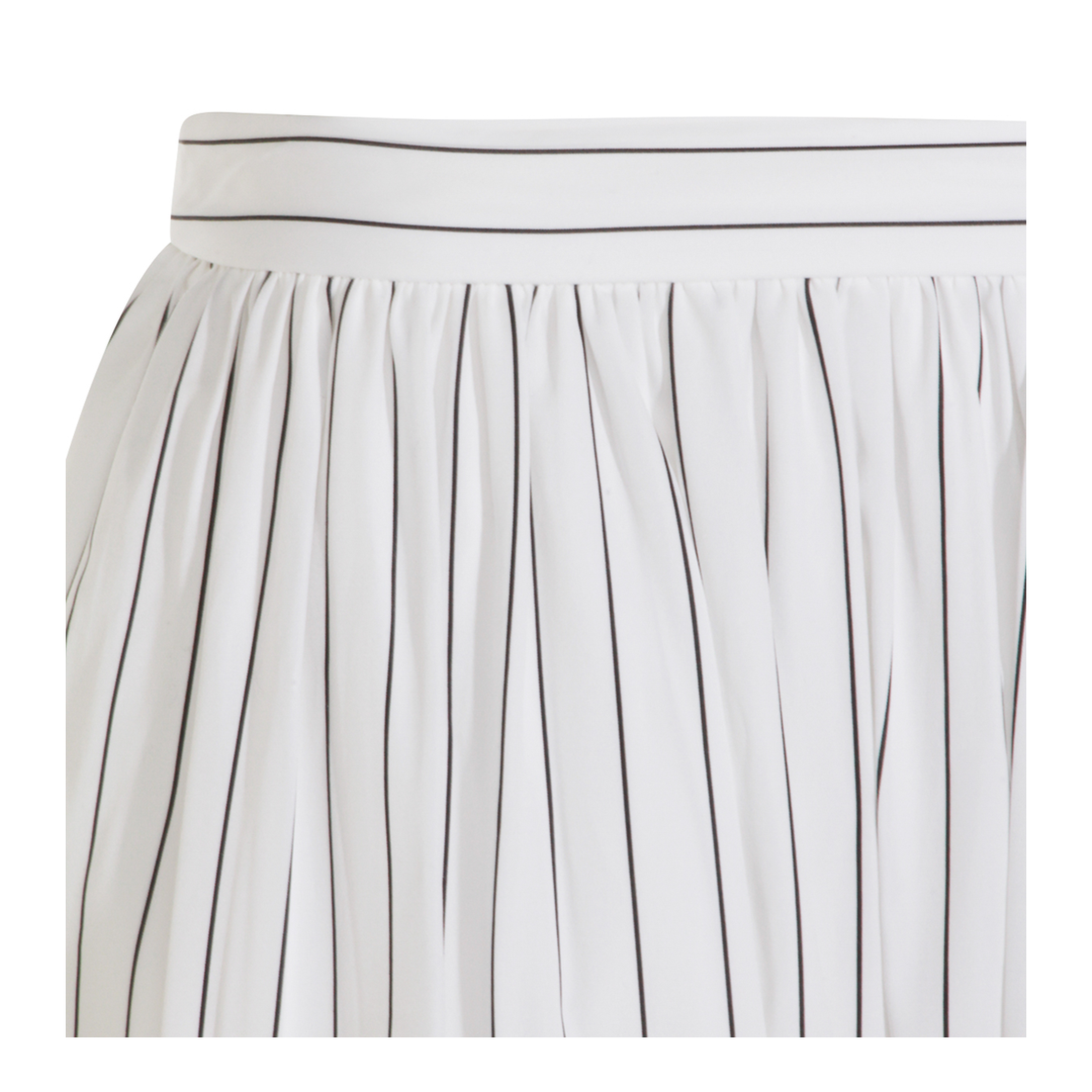 Striped Lightweight Cotton Skirt
