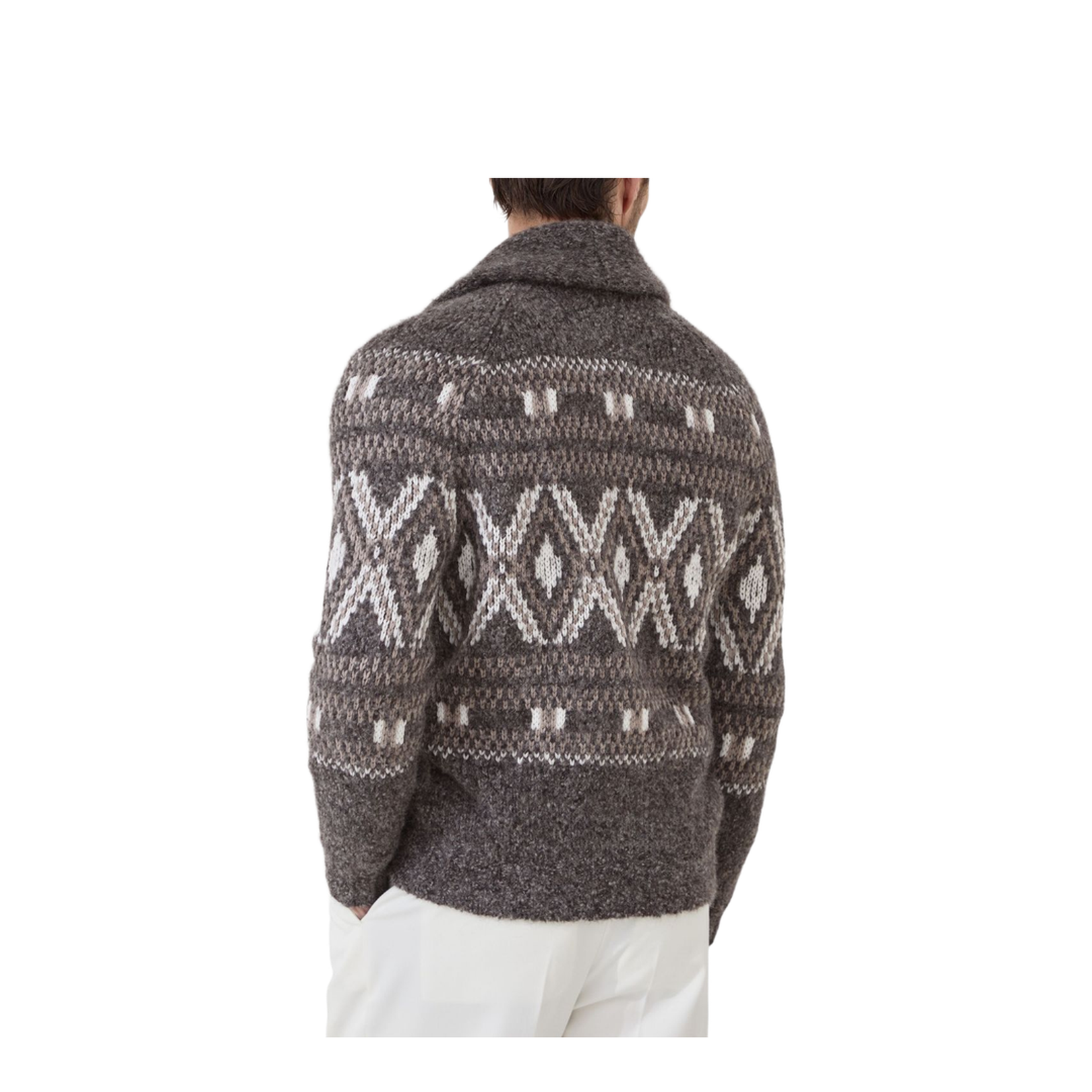Wool V-Necked Cardigan