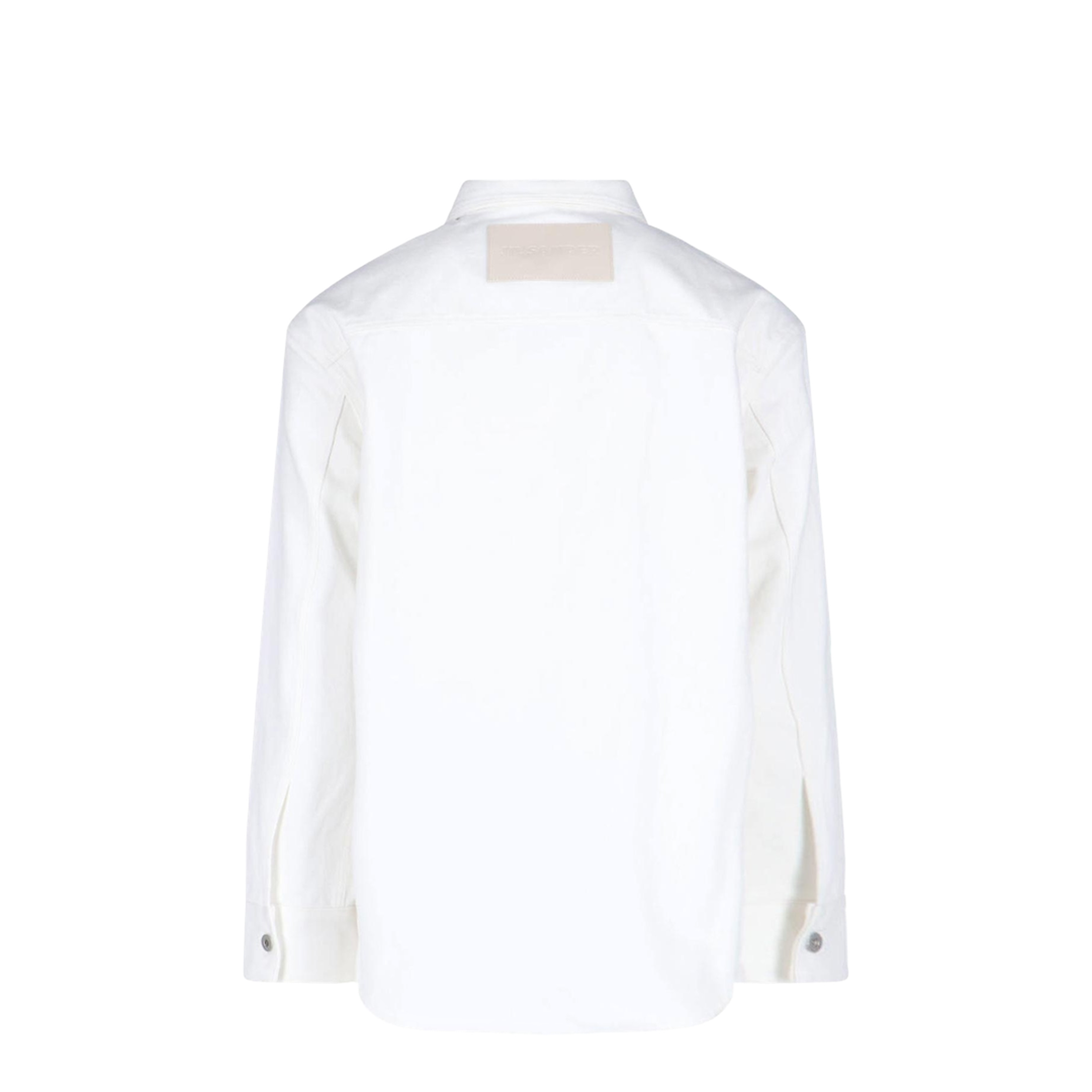 Casual Jacket Denim Shirt Jacket White