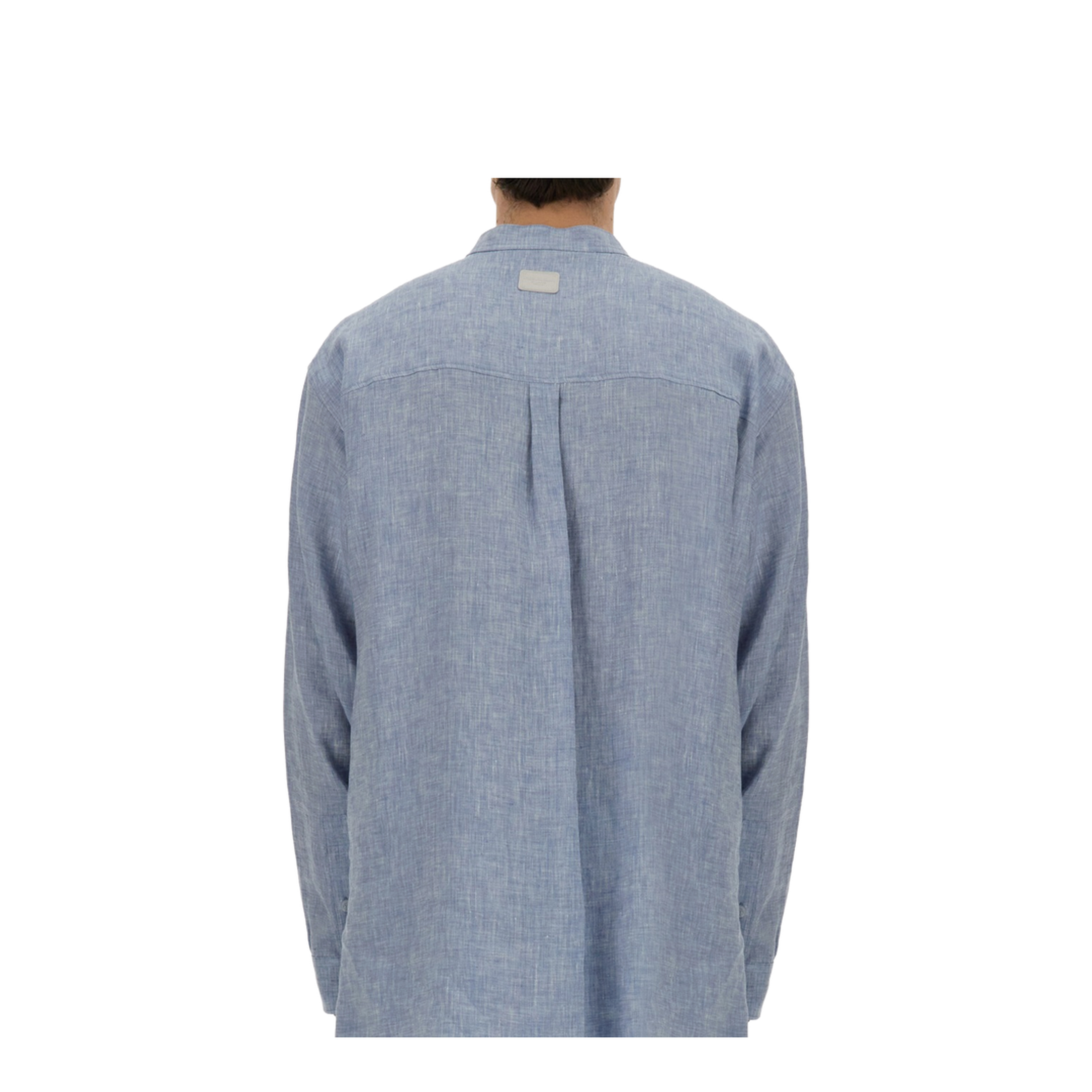 Shirt with Mandarin Collar