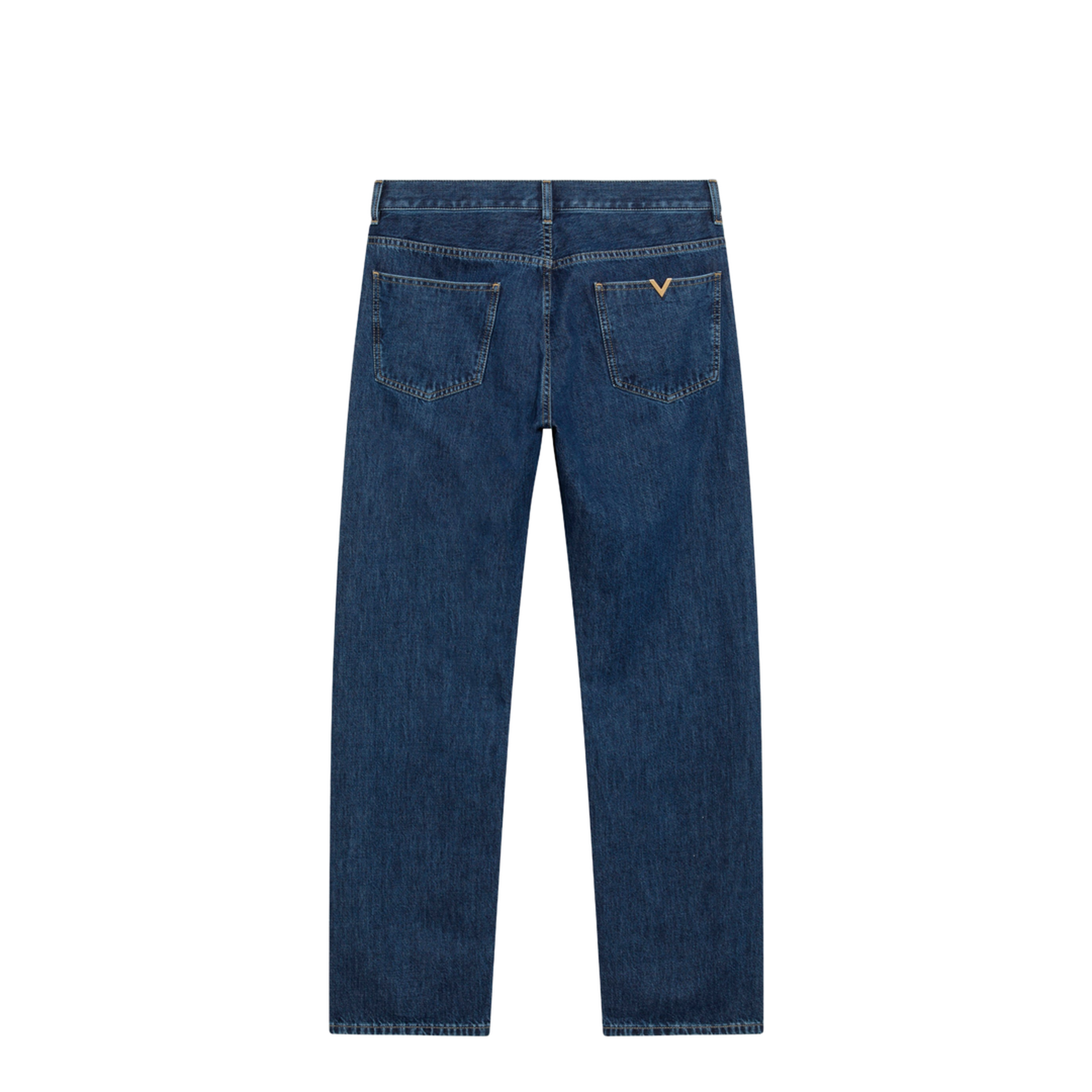 MAYFEYR - Valentino - Blue Jeans With Vlogo Detail - 9V3DE15EBKN558
