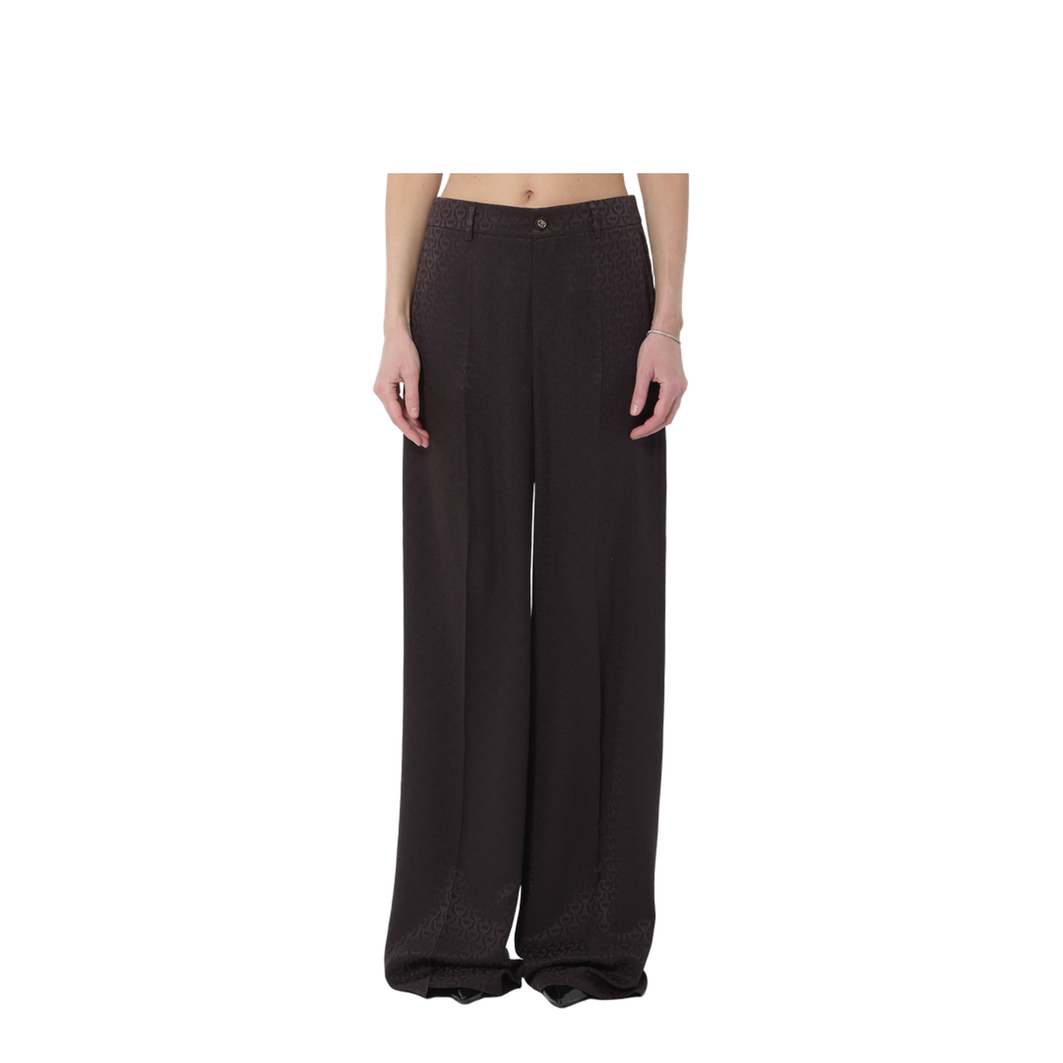 Silk Jacquard Pants