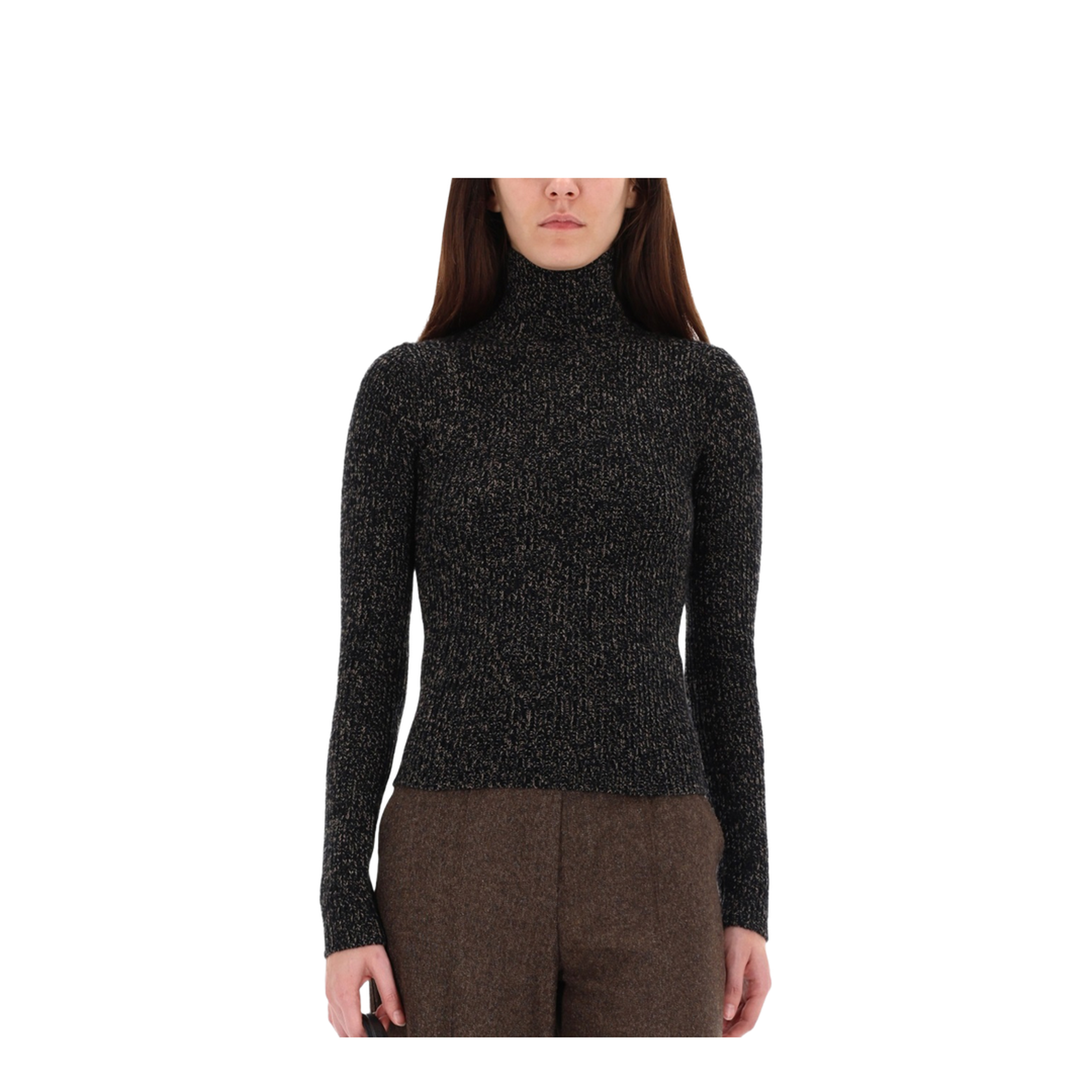 Mouliné Turtleneck