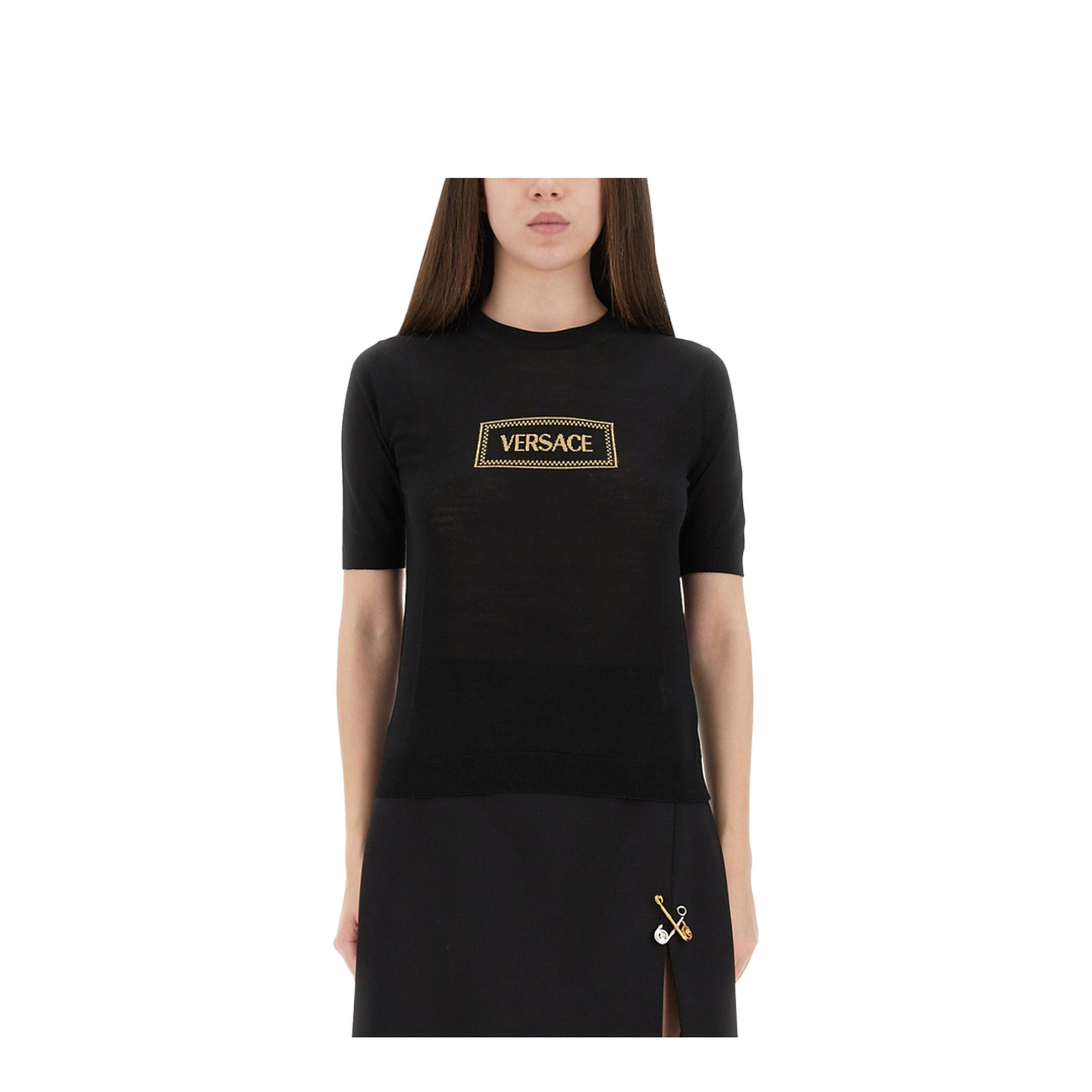 Logo Knit T-Shirt