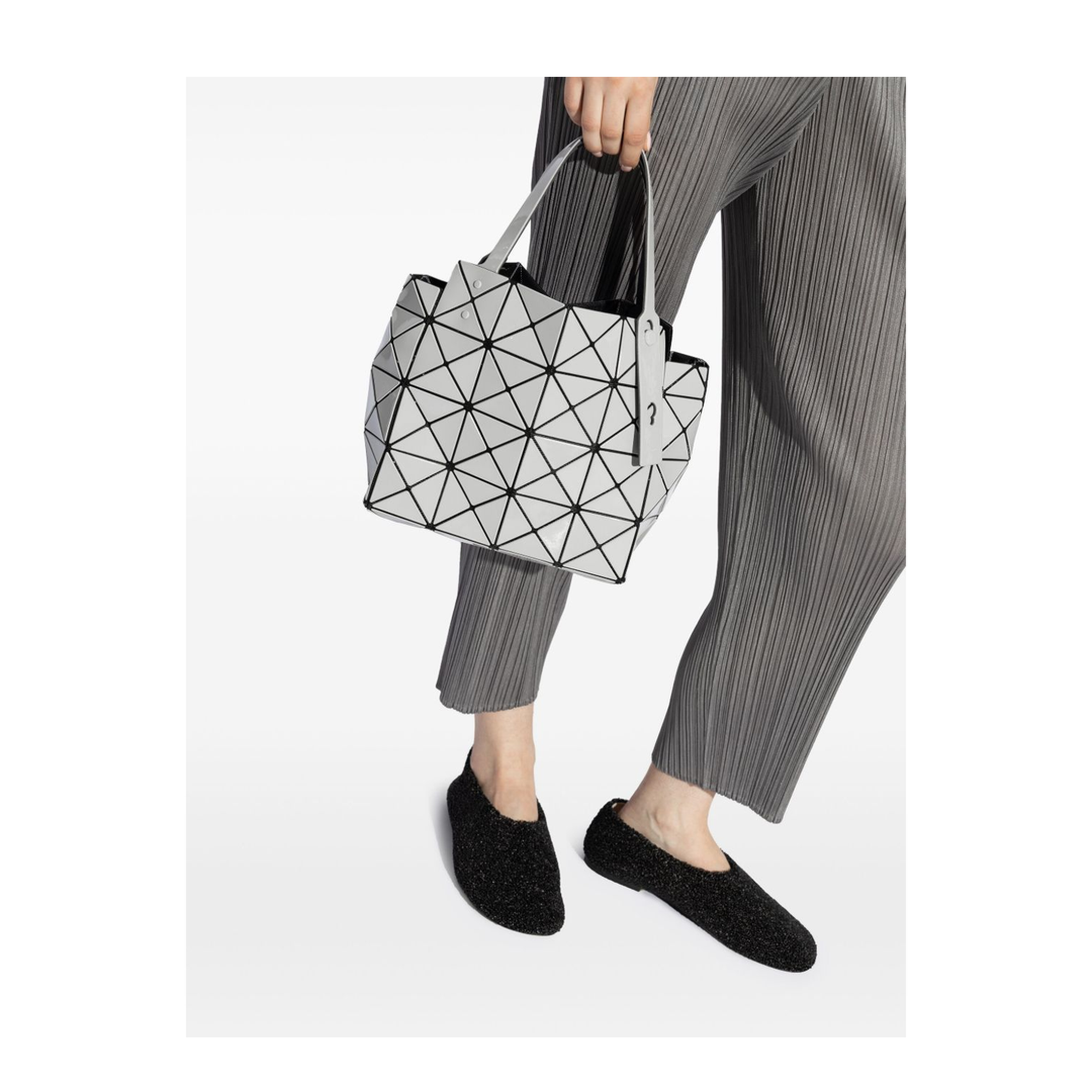 Hand Bag Grey