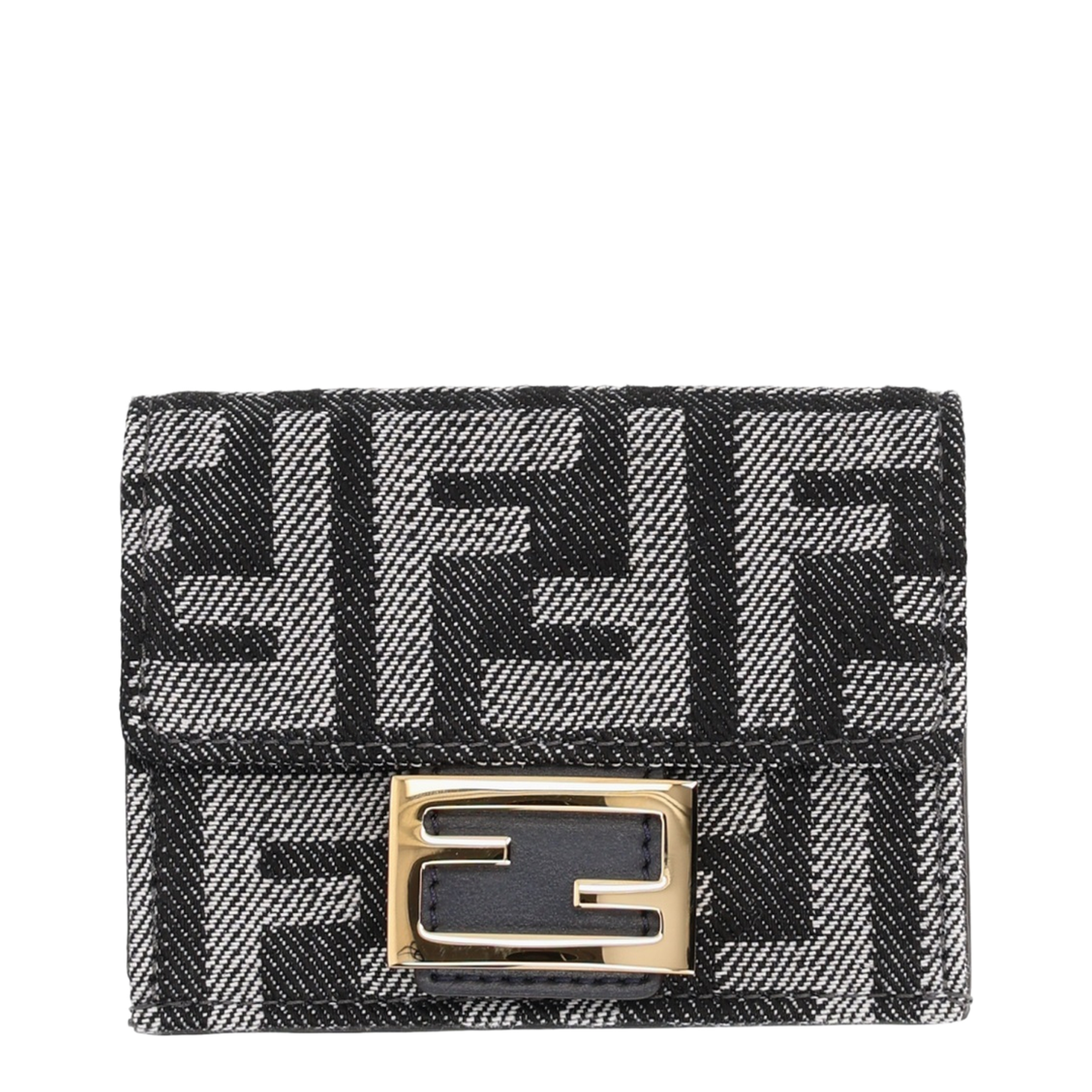 Baguette Micro Trifold Fabric Blue