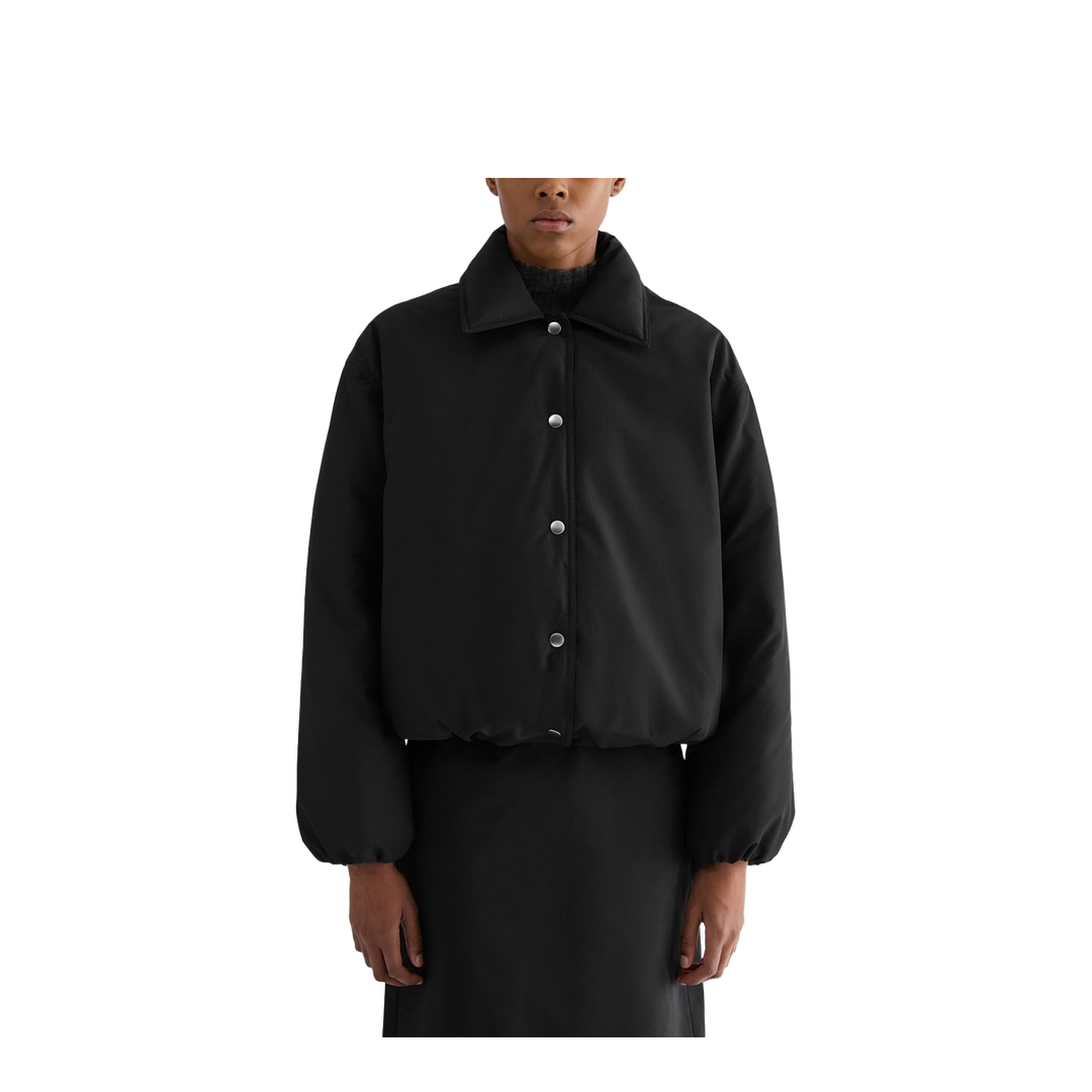 Hooded Fur Padded Jacket