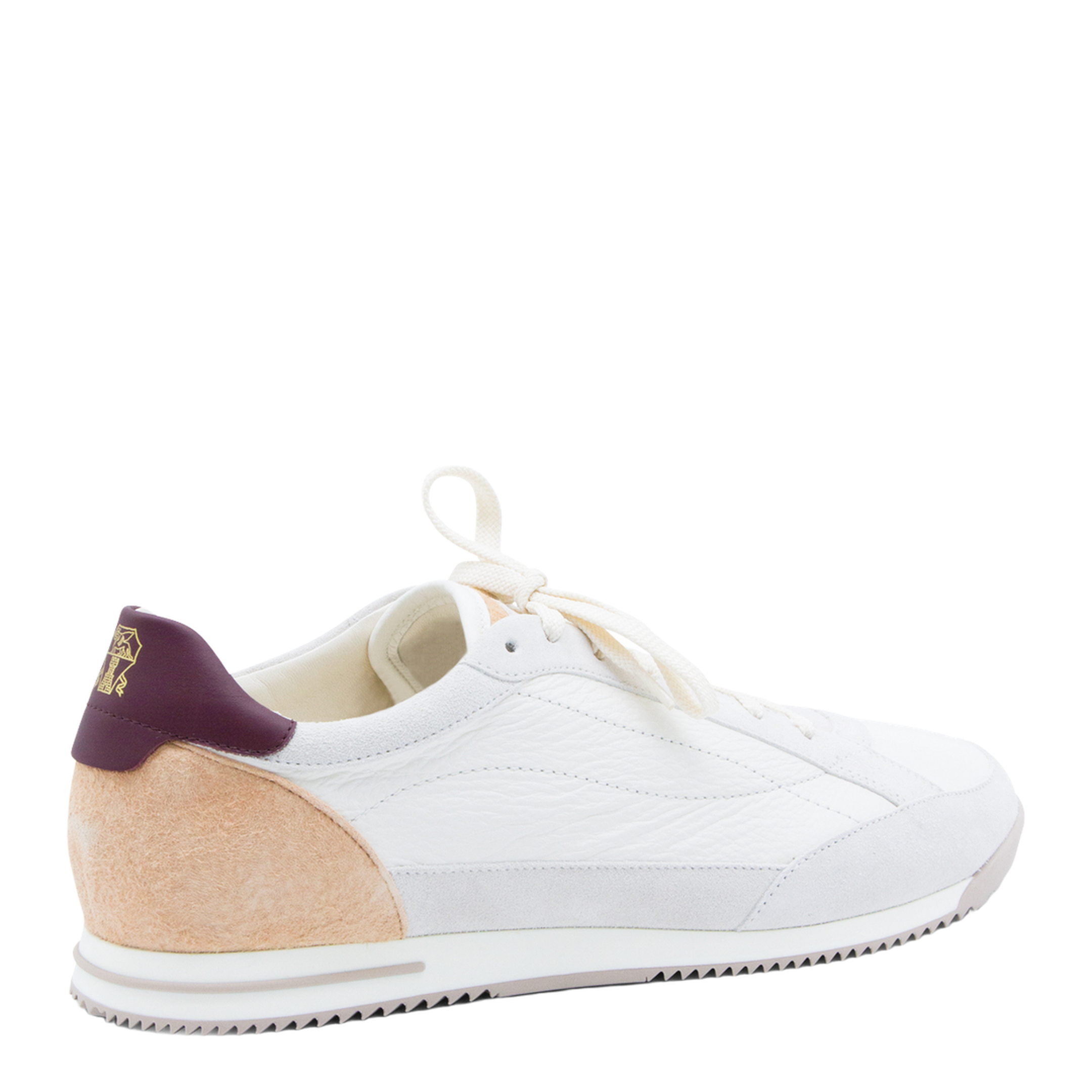 Sneaker with Suede Details