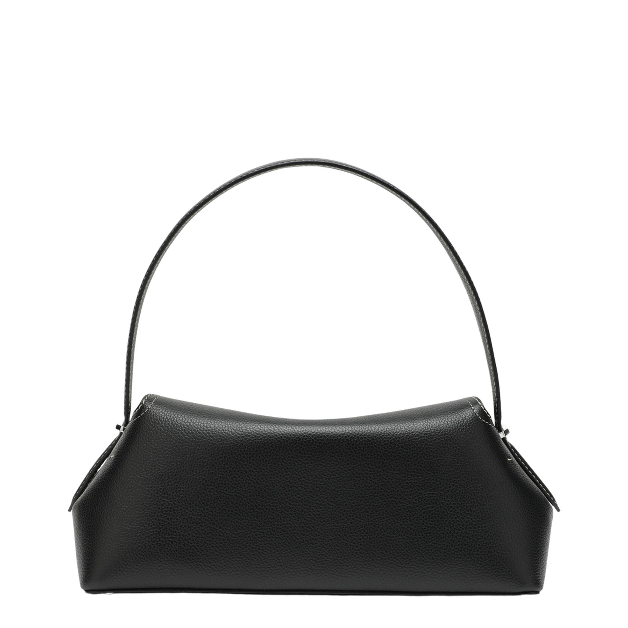 MAYFEYR - Toteme - T-Lock Bag In Black Grained Leather - 261-WAL0127LE0030001