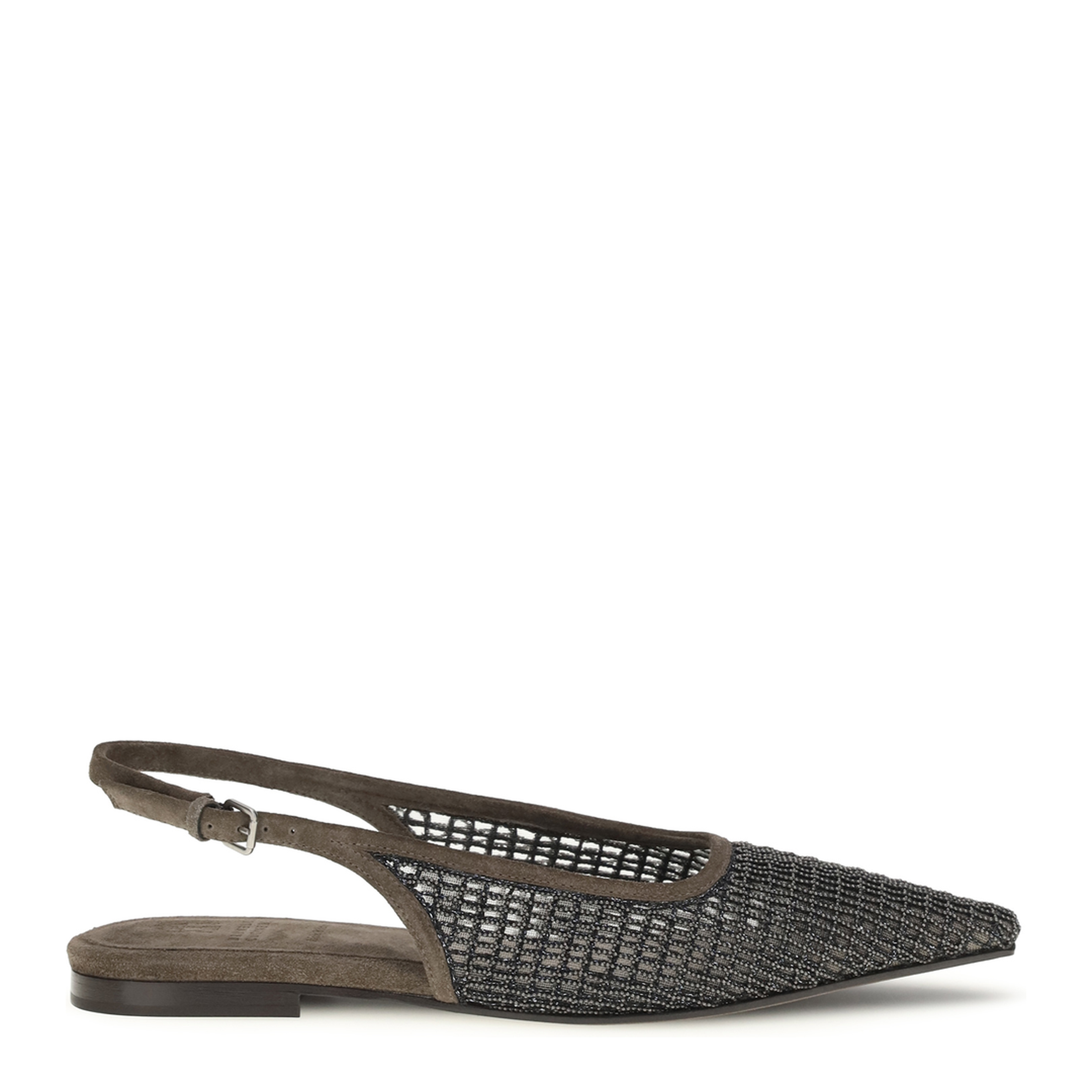 MAYFEYR - Brunello Cucinelli - Pointed Slingback Ballerinas - MZSFC3176