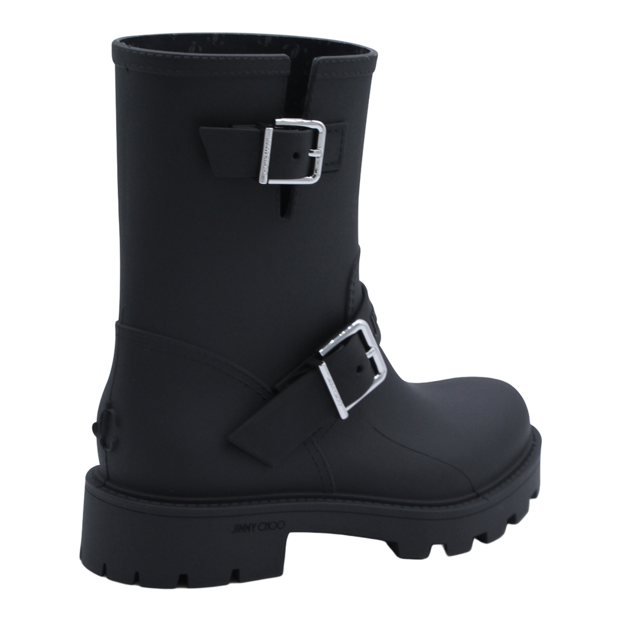 MAYFEYR - Jimmy Choo - Boots Light Grey - BIKERRAINTPY010003