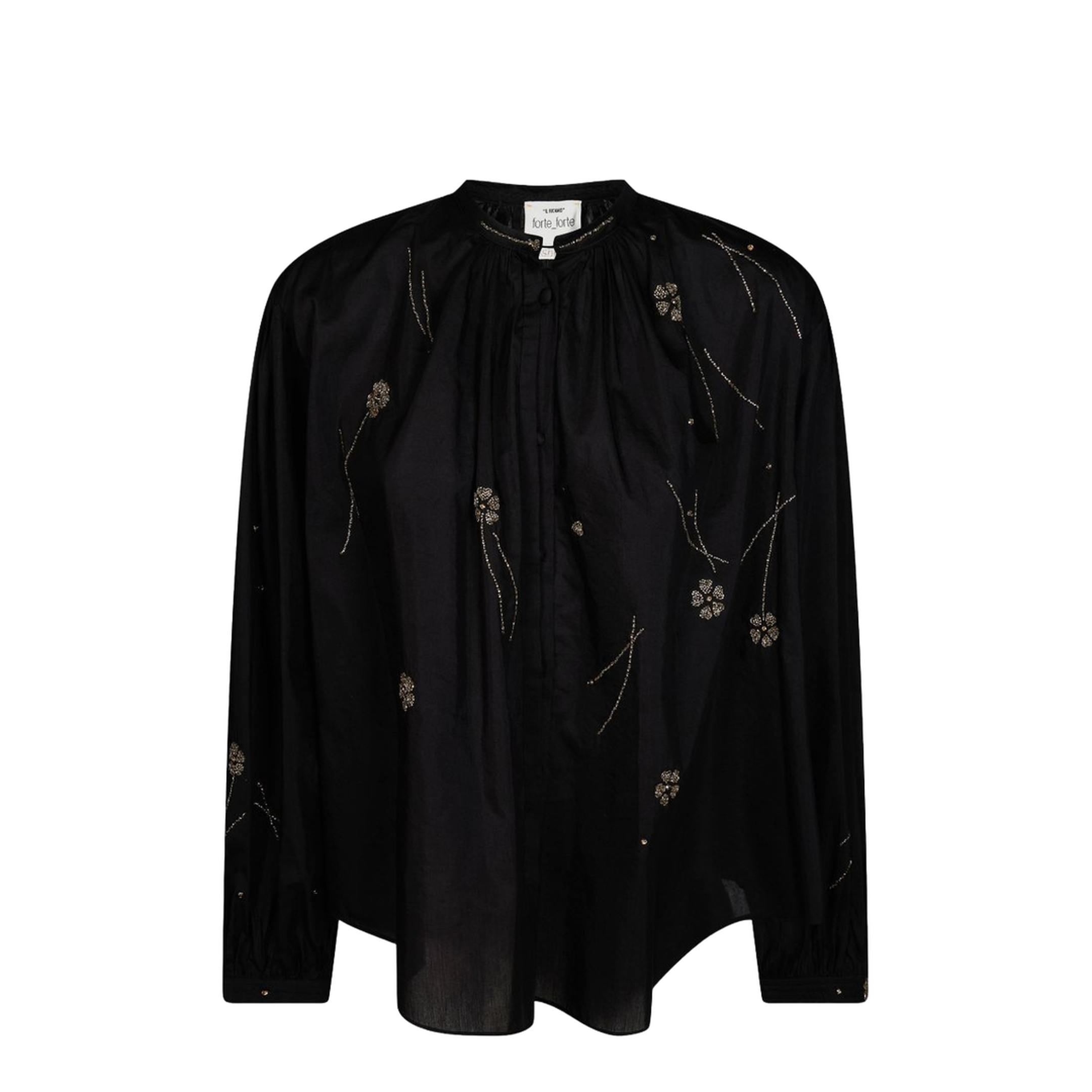 MAYFEYR - Forte Forte - Shirts Black - 15048MYSHIRTNERO