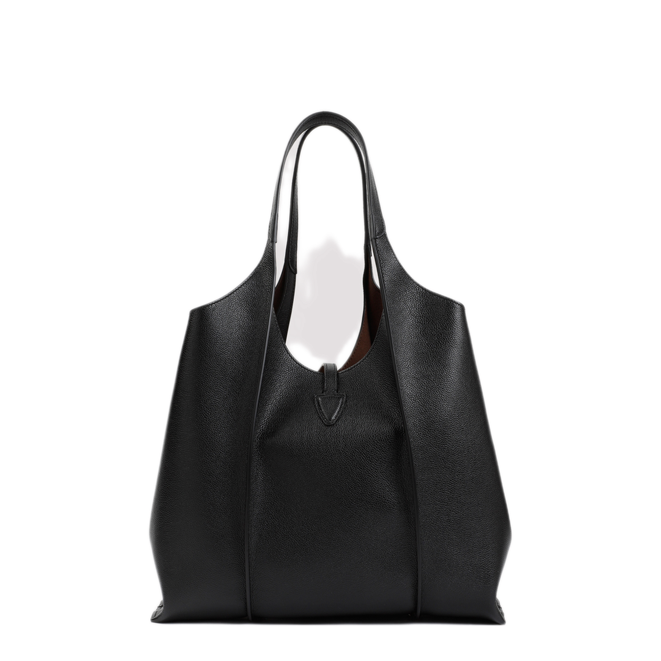 MAYFEYR - Tod's - Black Grained Leather T Bag - XBWTSBA0300Q8EB999NERO