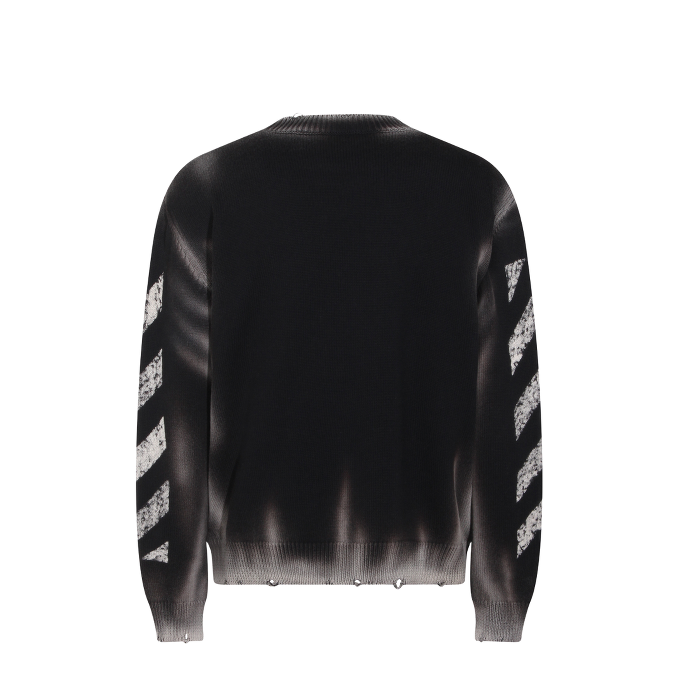 Diag Arr Corrosion Sweater Black