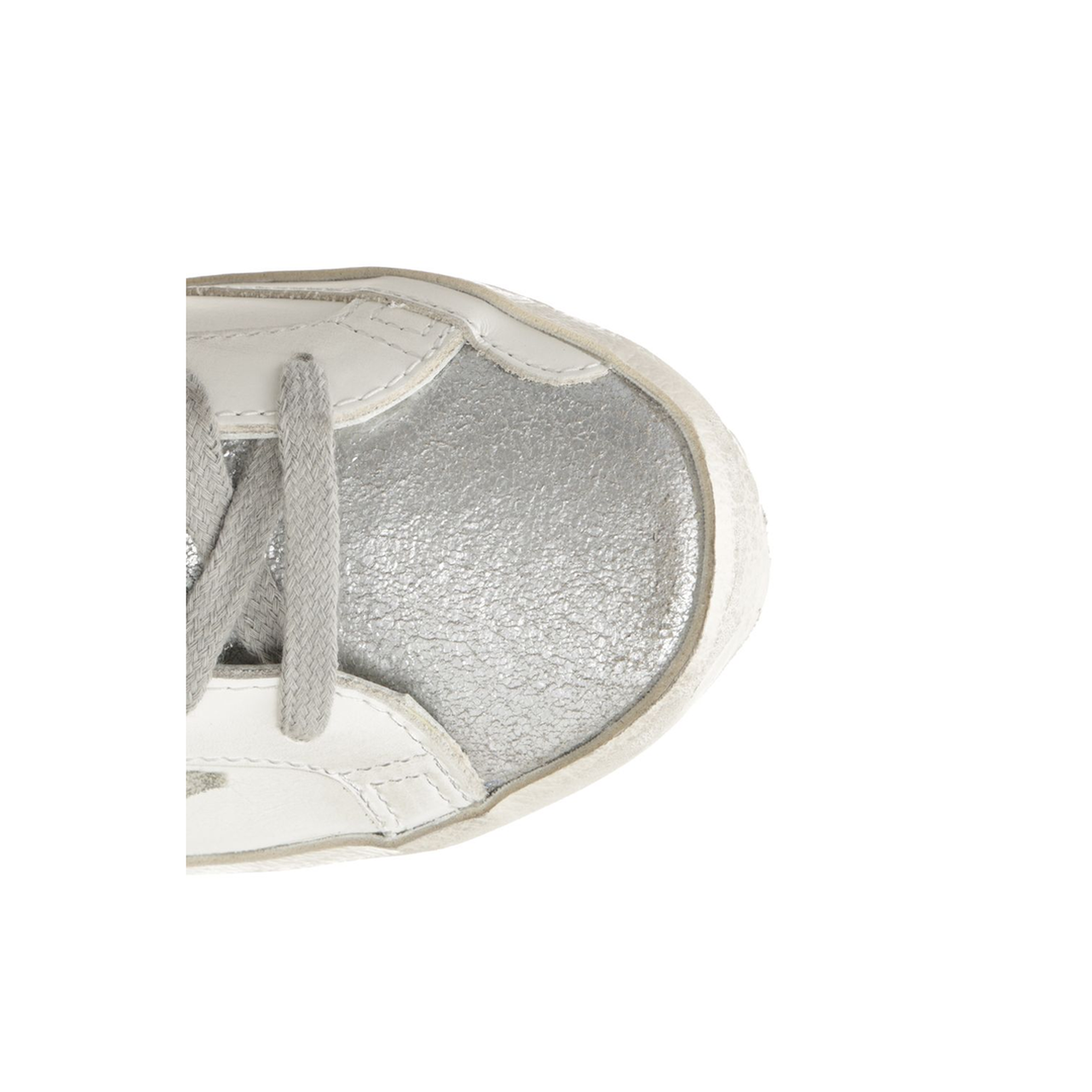 Super-Star Leather Upper and List Suede Star Laminated Suede Toe and Heel