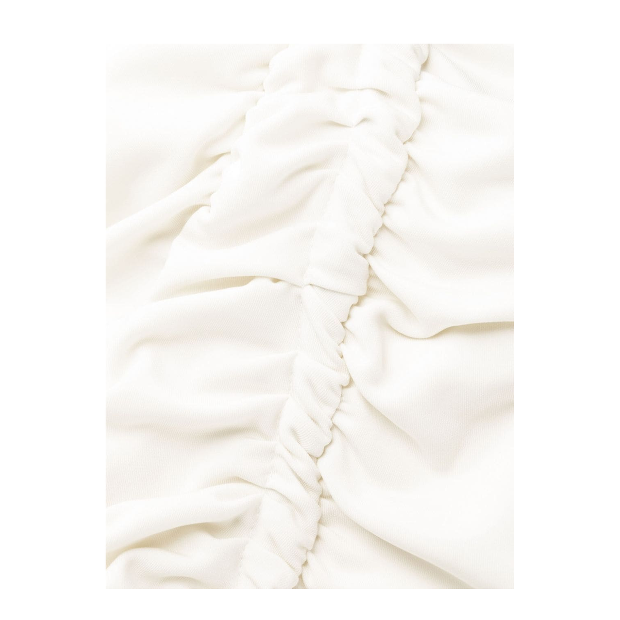 Asymmetric Ruched Minidress