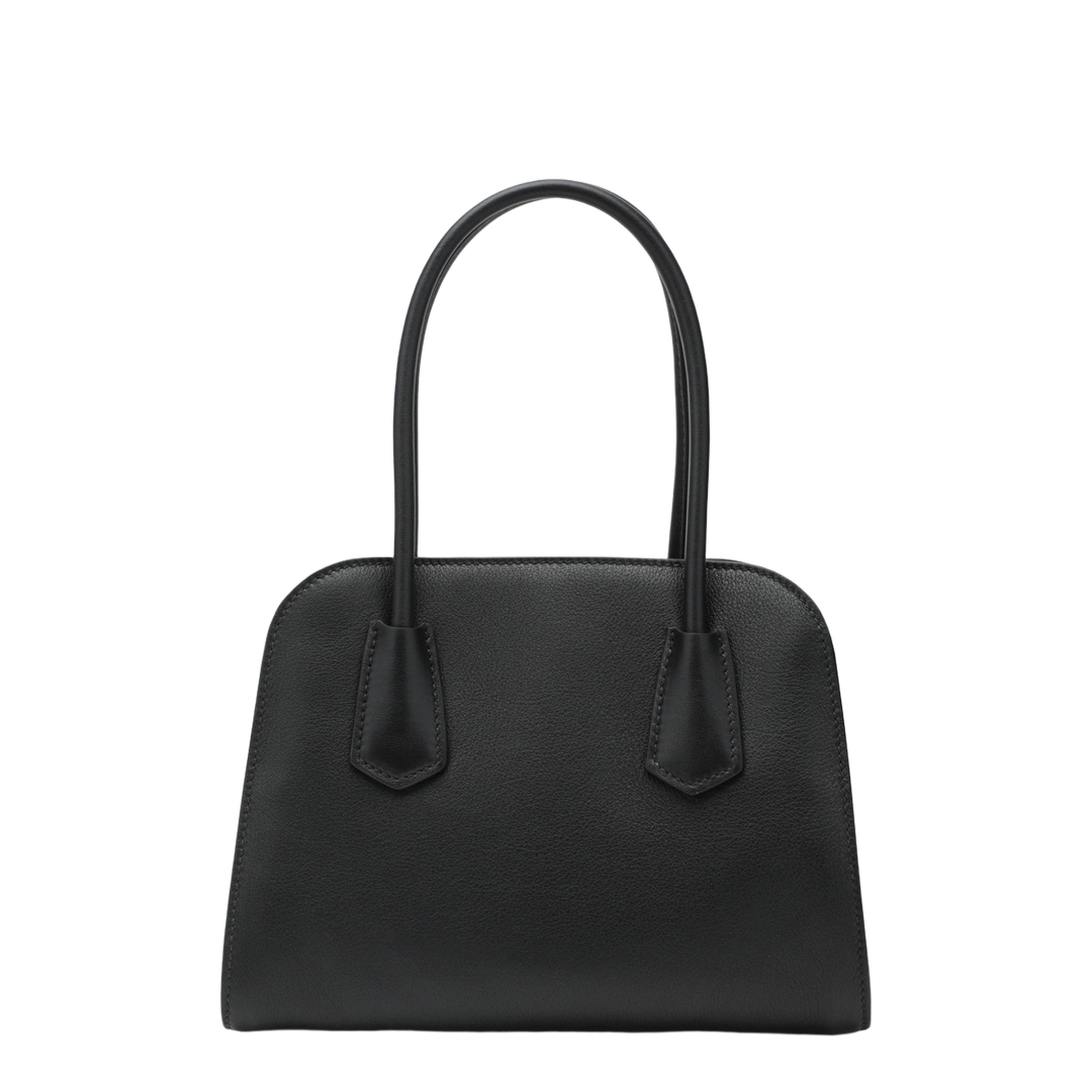 Medium Leather Shopping Bag