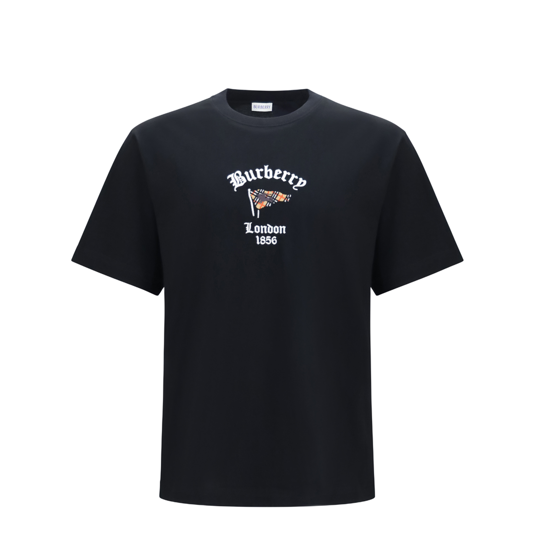 MAYFEYR - Burberry - Check Cotton T-Shirt - 8128196