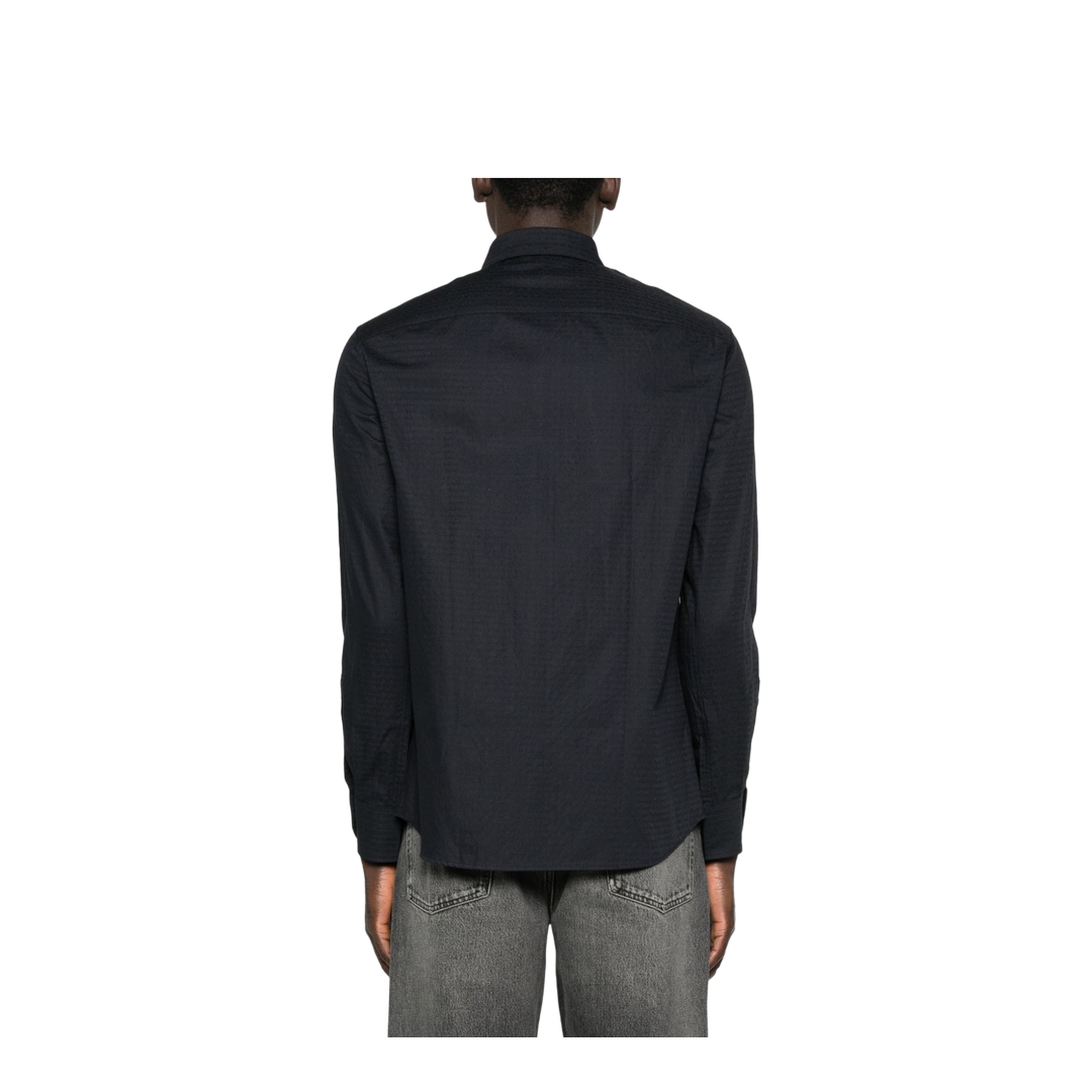 MAYFEYR - Emporio Armani - Shirts Navy - EM001537AF18123FB319