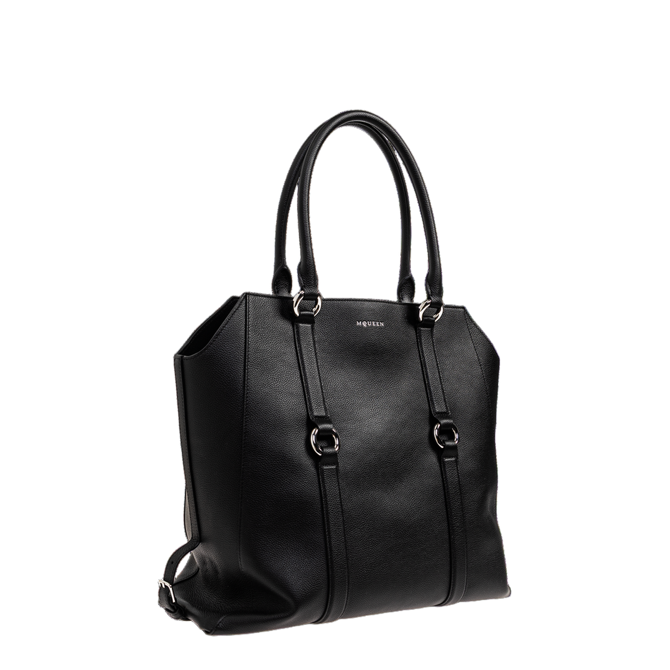 Farringdon Calfskin Shopper Bag - Black