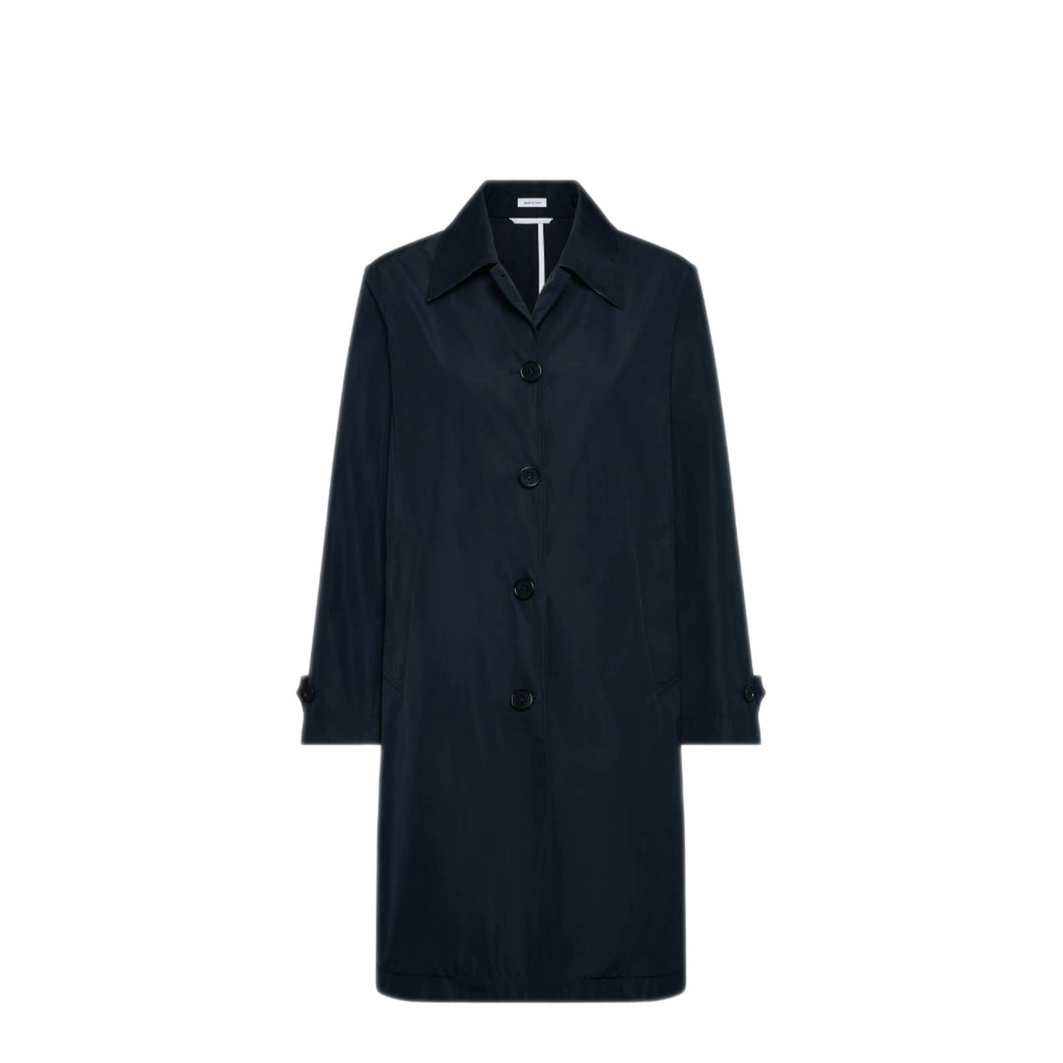MAYFEYR - Thom Browne - Bal Collar Raincoat In Light Memory Tech - FOC898UF0967415