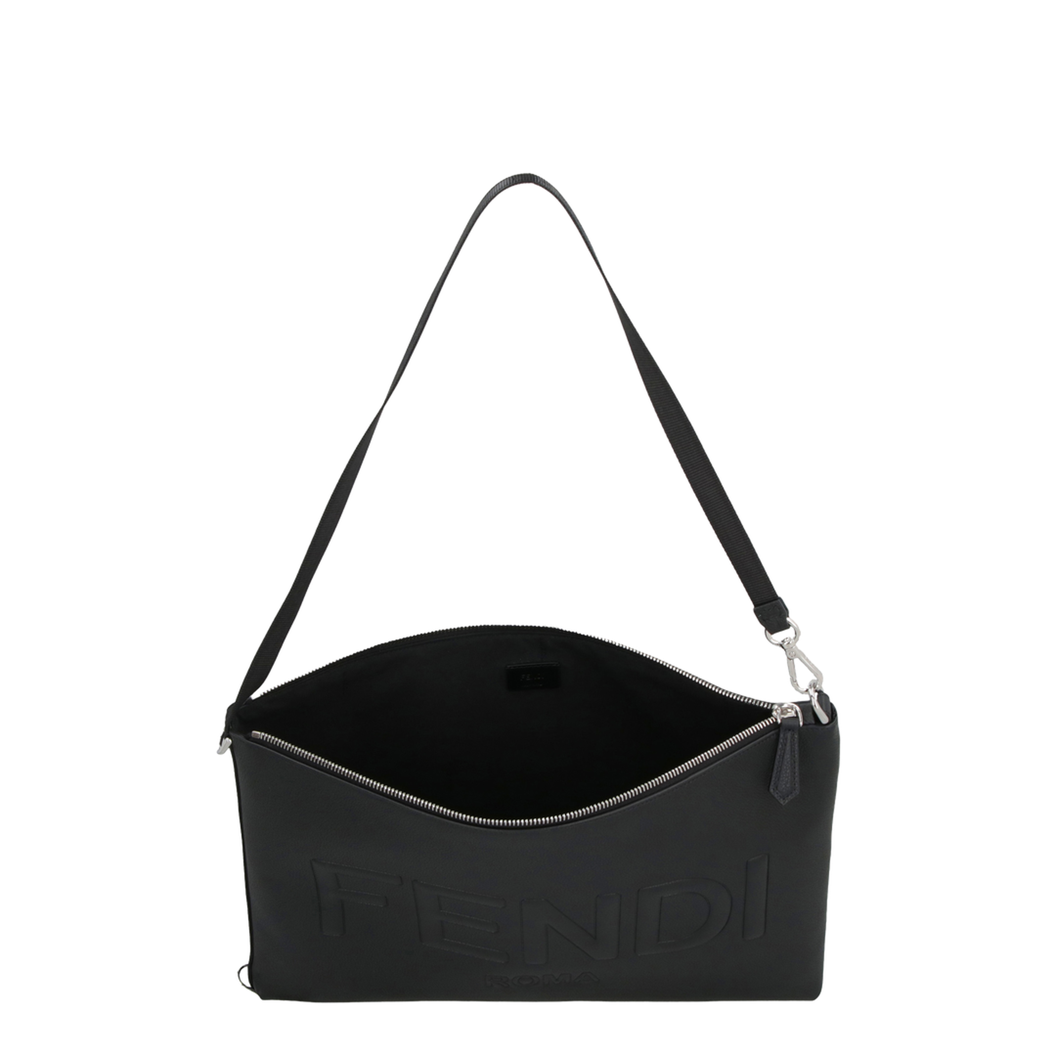 Roma
Black Leather Clutch