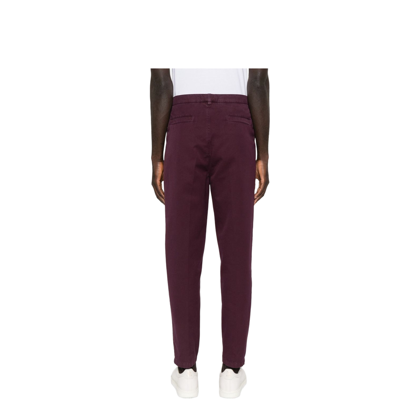 Cotton Trousers - Purple