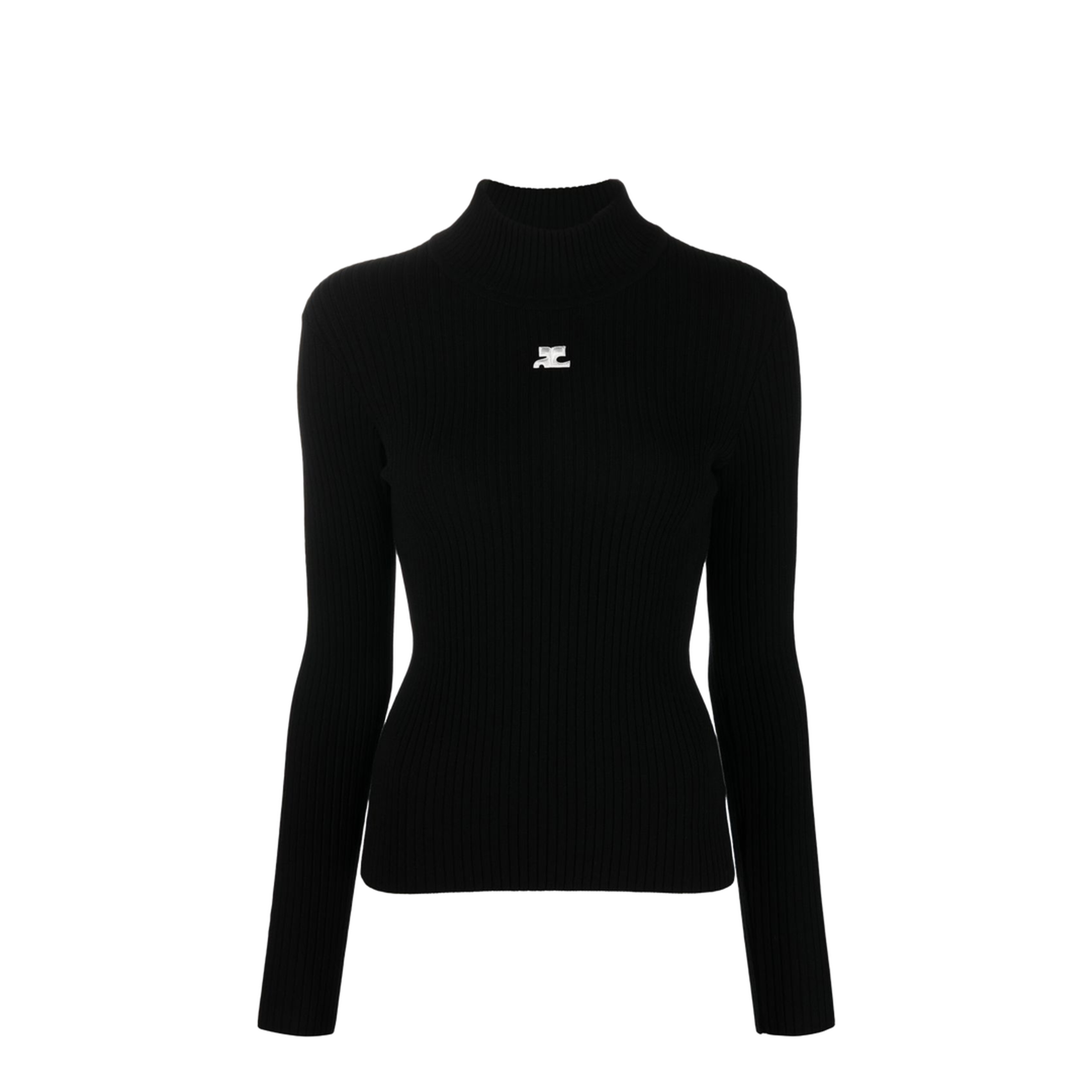 MAYFEYR - Courreges - Re-Edition Sweaters Black - PERMPU022FI00019999