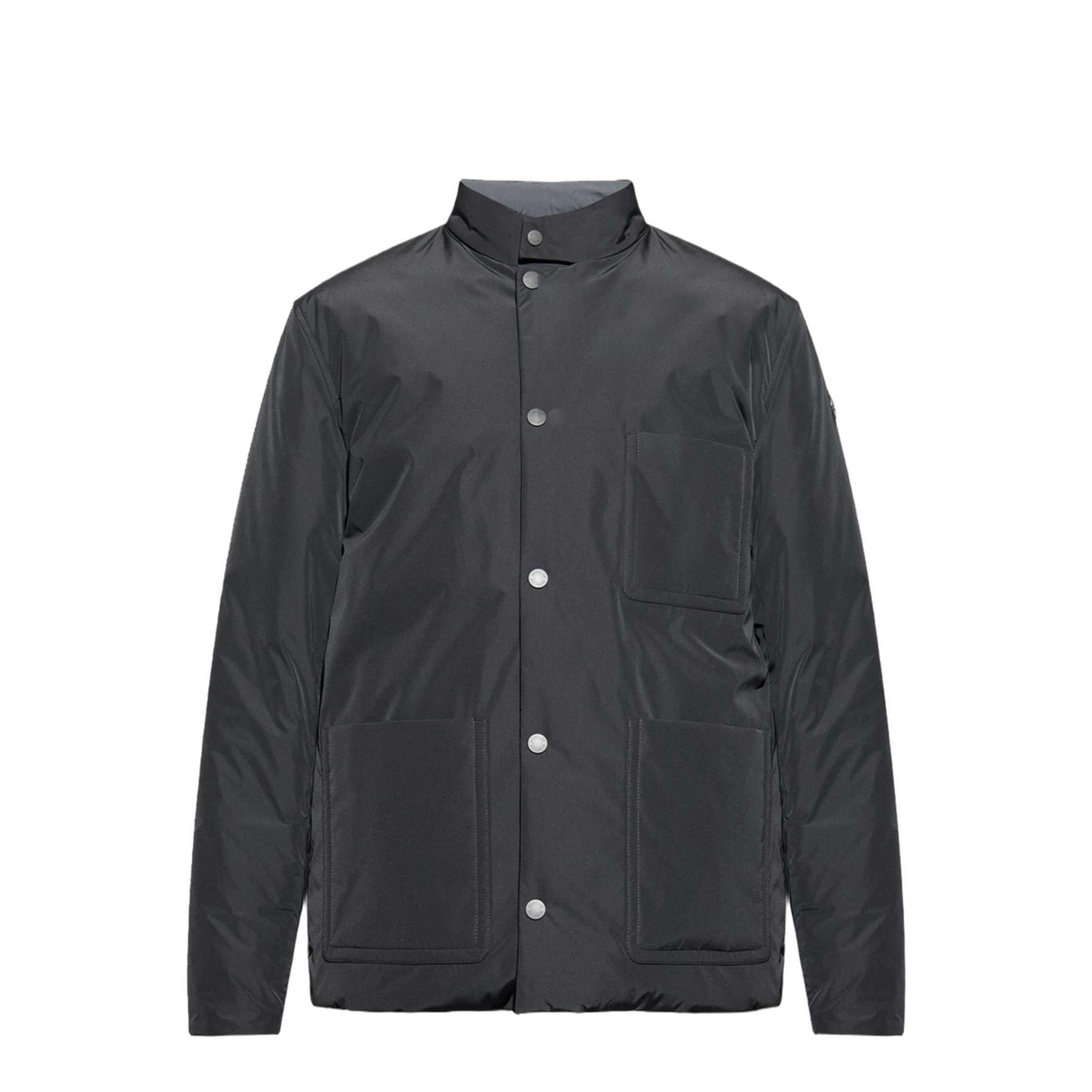 Black Ouille Reversible Short Down Jacket