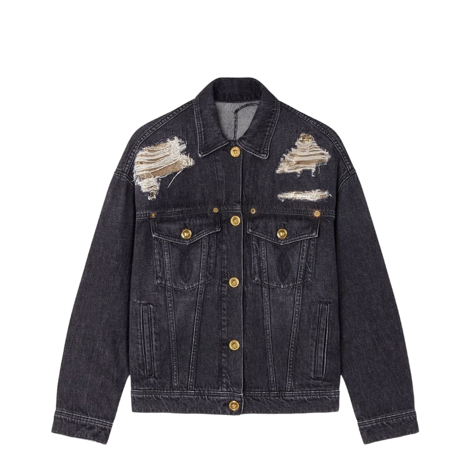 Denim Blouson Clothing