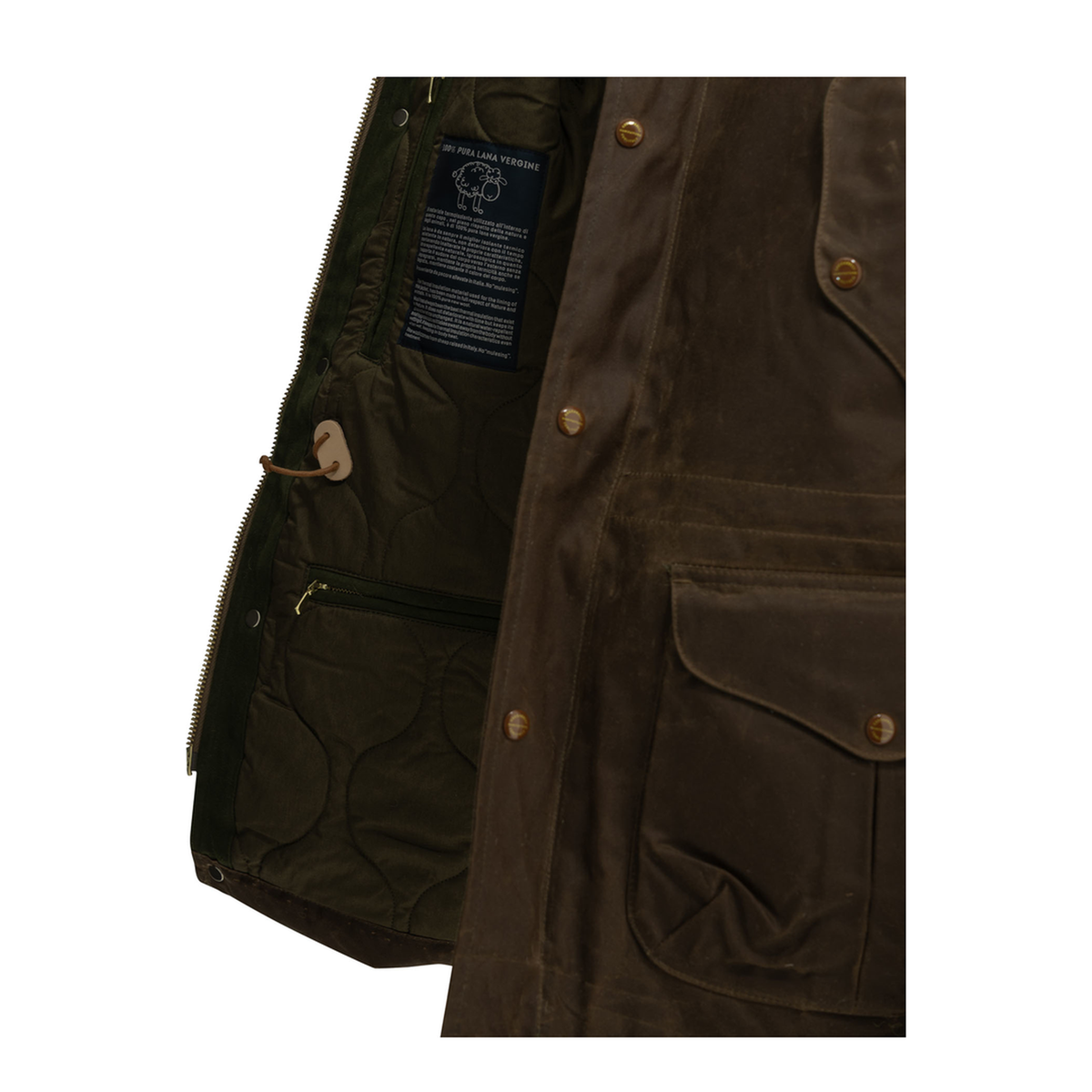 MAYFEYR - Manifattura Ceccarelli - New Fisherman Parka - 7091WXDARKTAN
