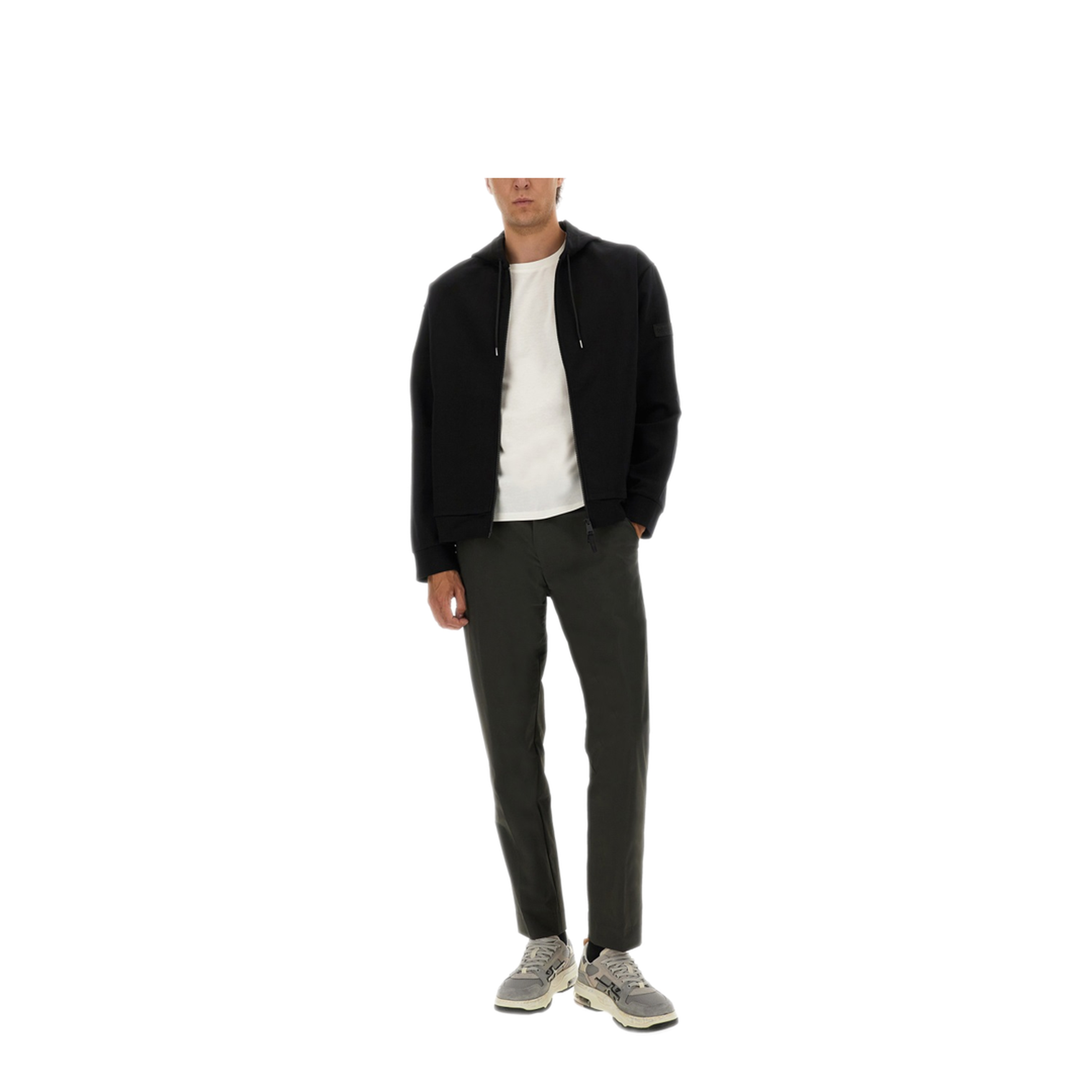 MAYFEYR - PREMIATA - Zip Sweatshirt - PA1034BLACK
