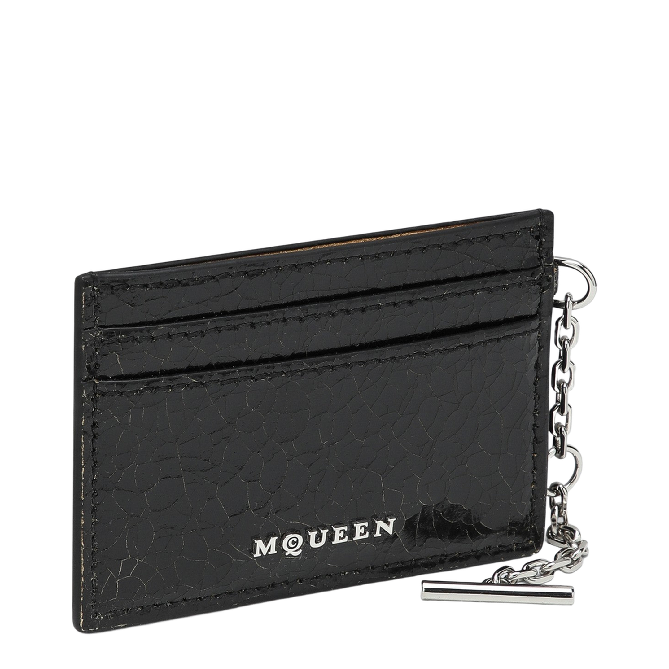 Calf Leather Cardholder With Logo Lettering