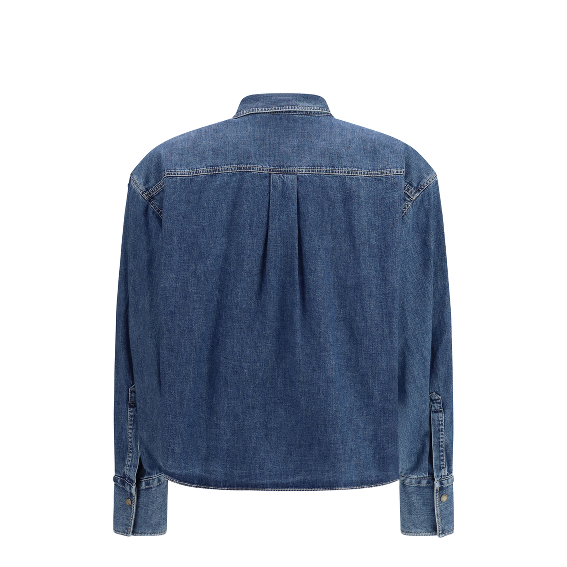 MAYFEYR - Brunello Cucinelli - Denim Shirt With Jewel Details - MH192RB526