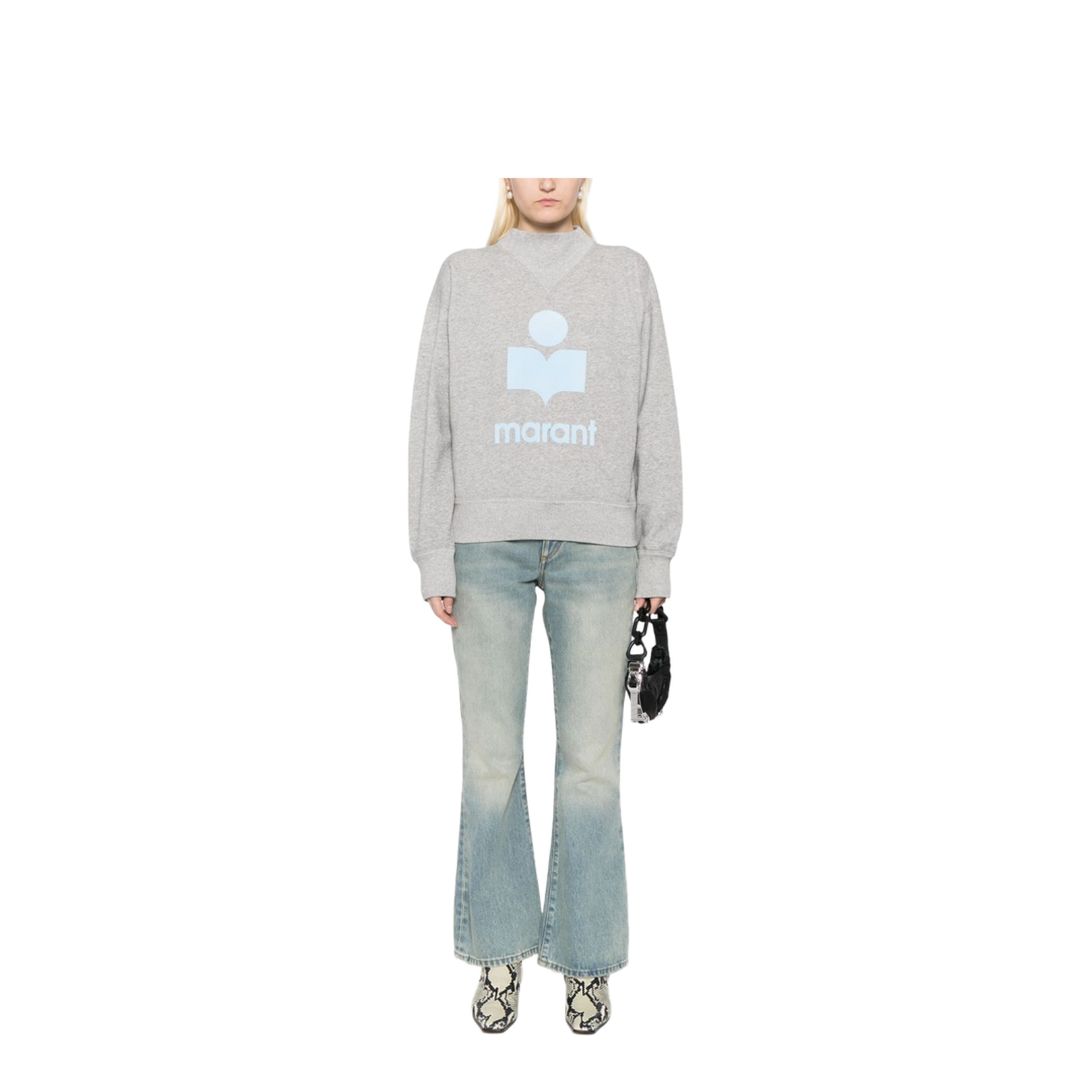 Moby Logo Cotton Sweatshirt