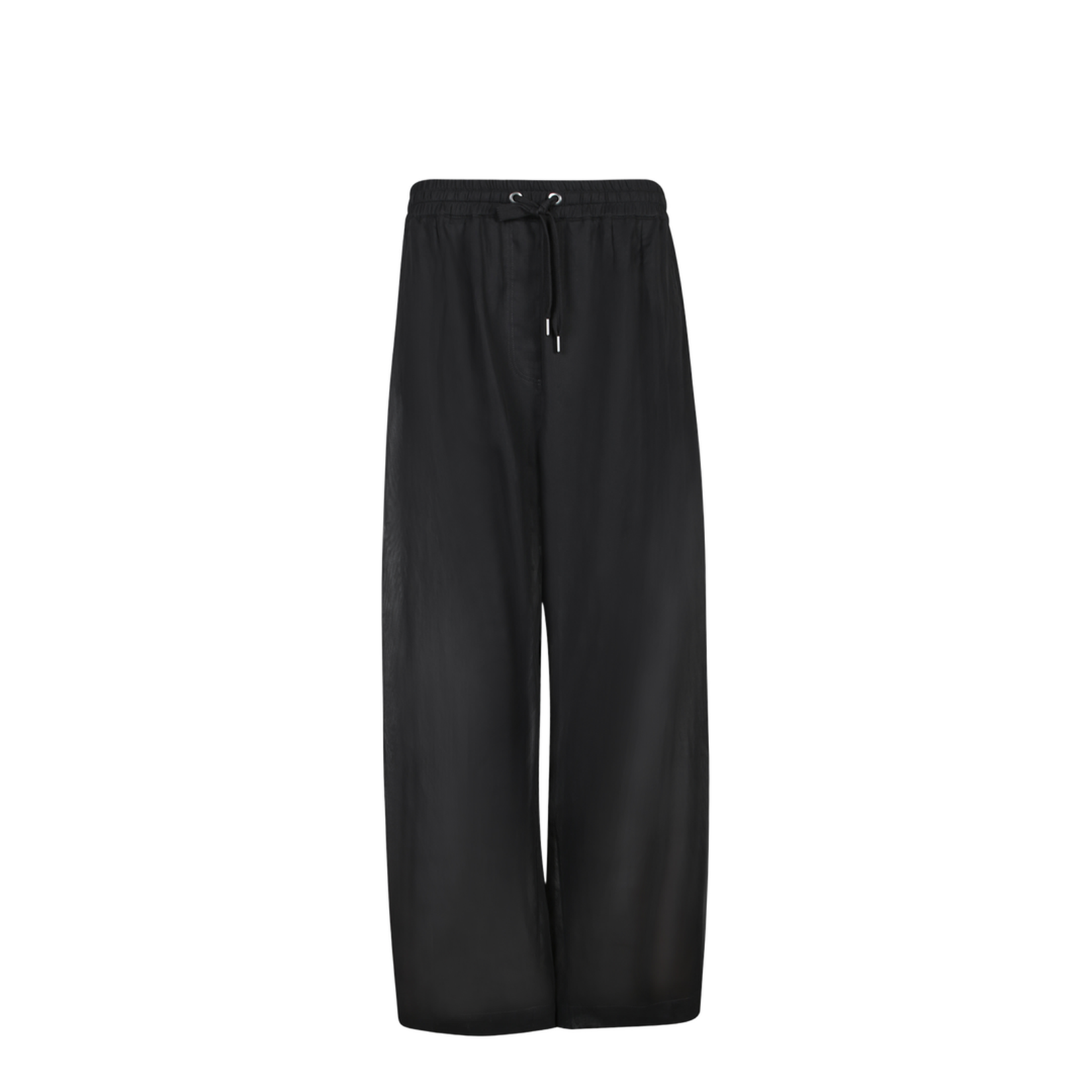 Semi-Transparent Cotton Trousers