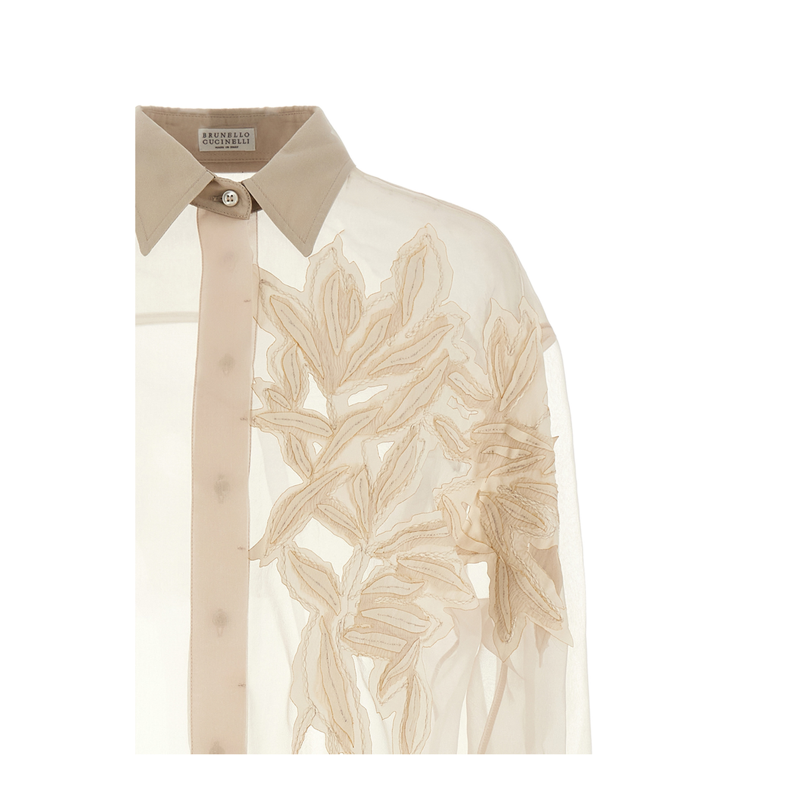 Transparent Shirt - Beige