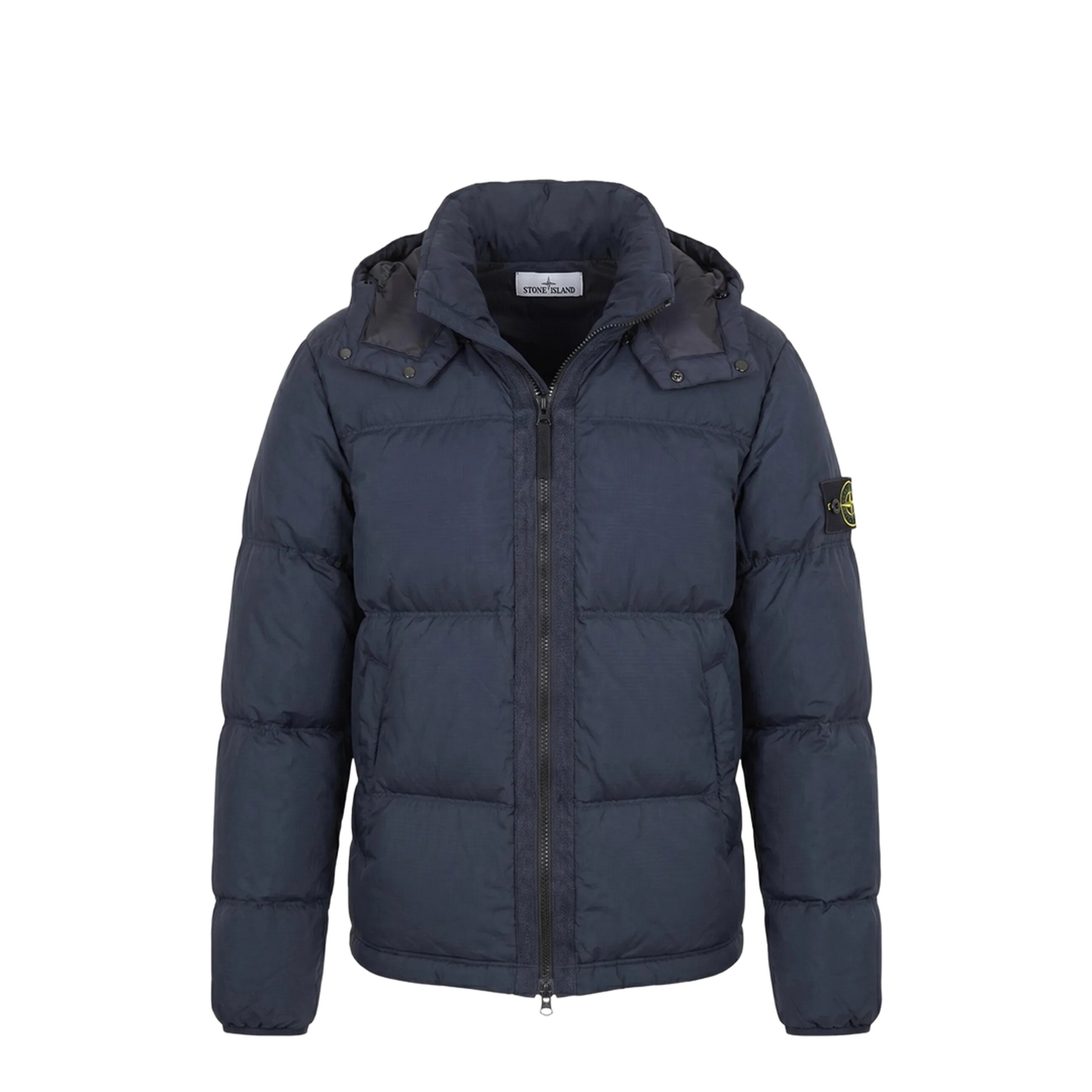 MAYFEYR - Stone Island - Tear-Resistant Down Jacket With Detachable Hood - L2S154100013S0483