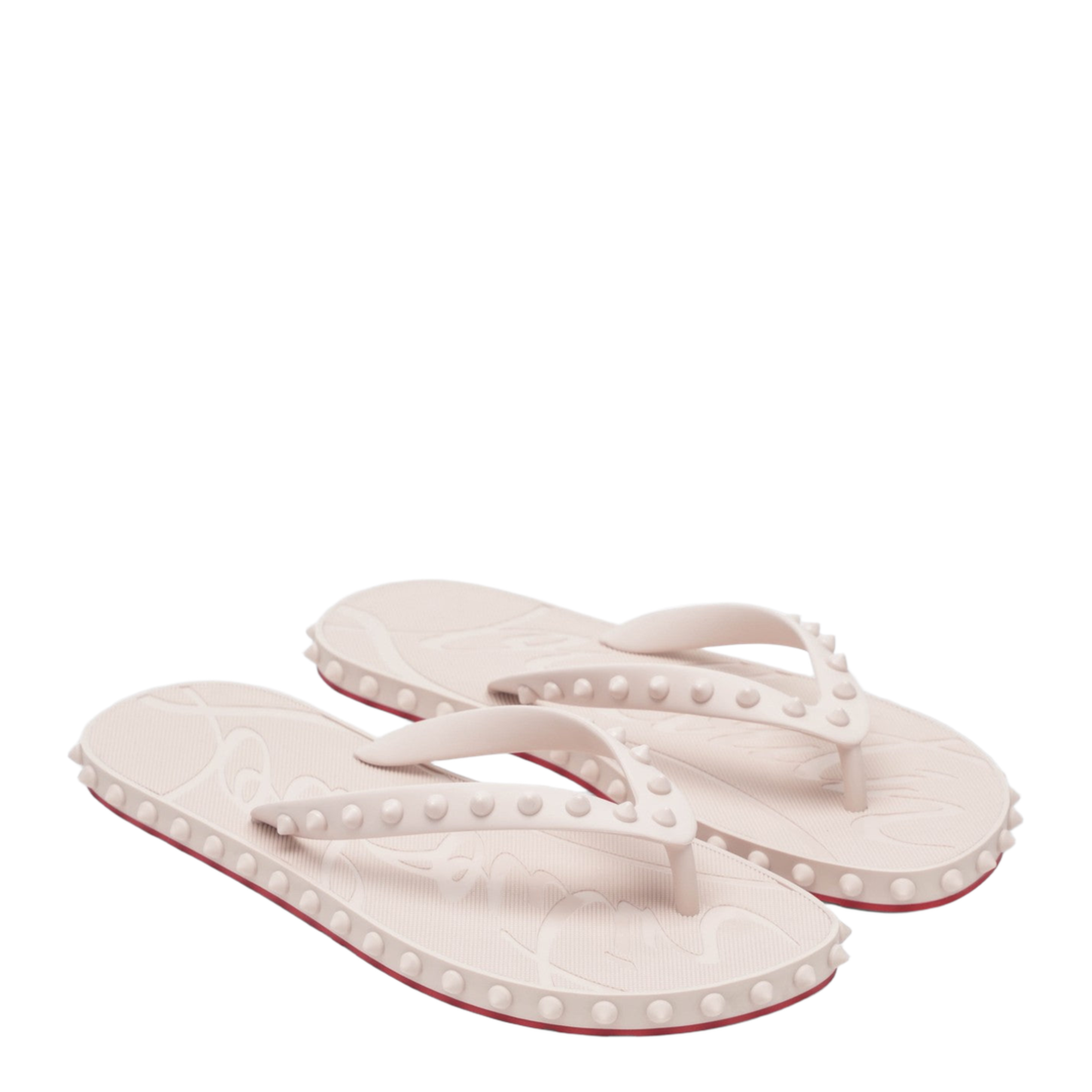 Super Loubi Flip-Flops Milk Coloured