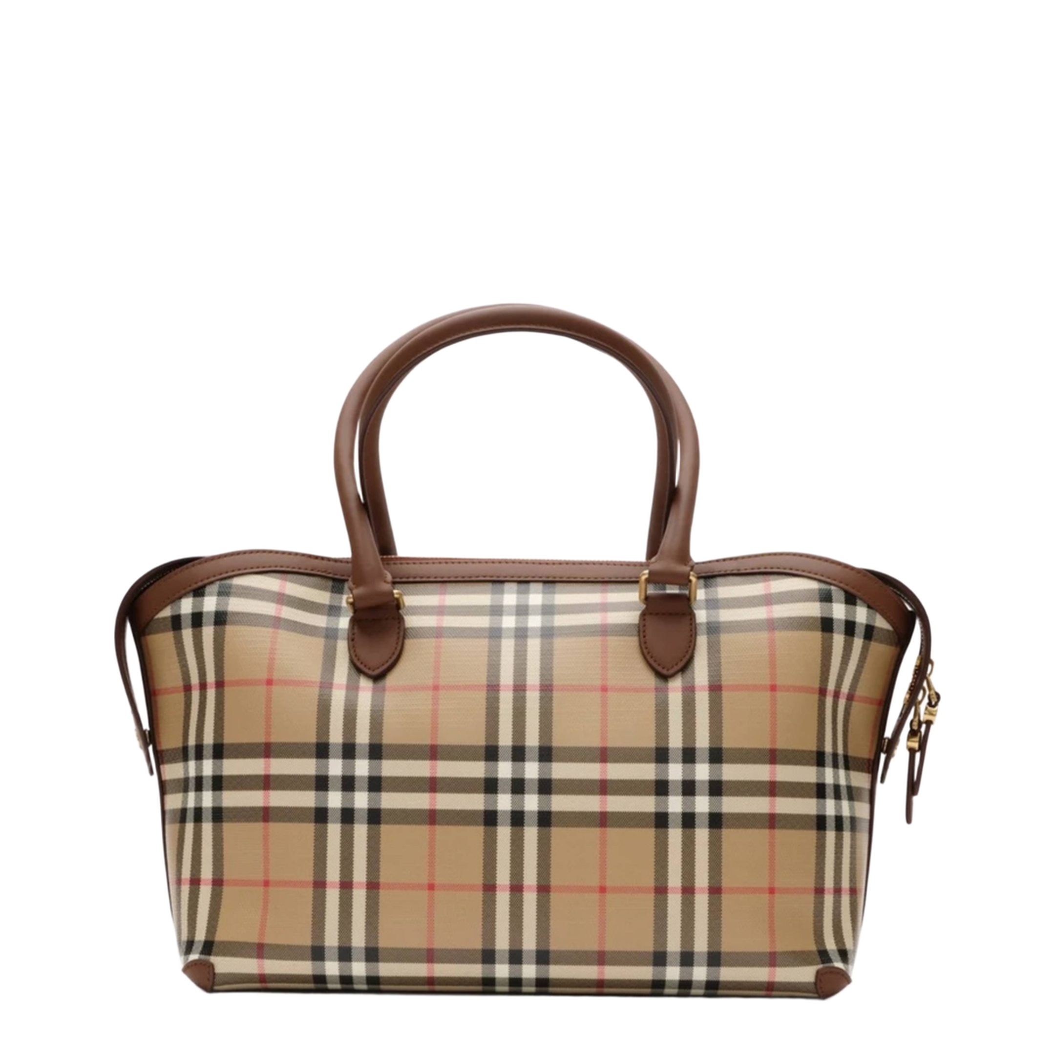 MAYFEYR - Burberry - Tote Check Piccola Con Cerniera - 8129048A7026