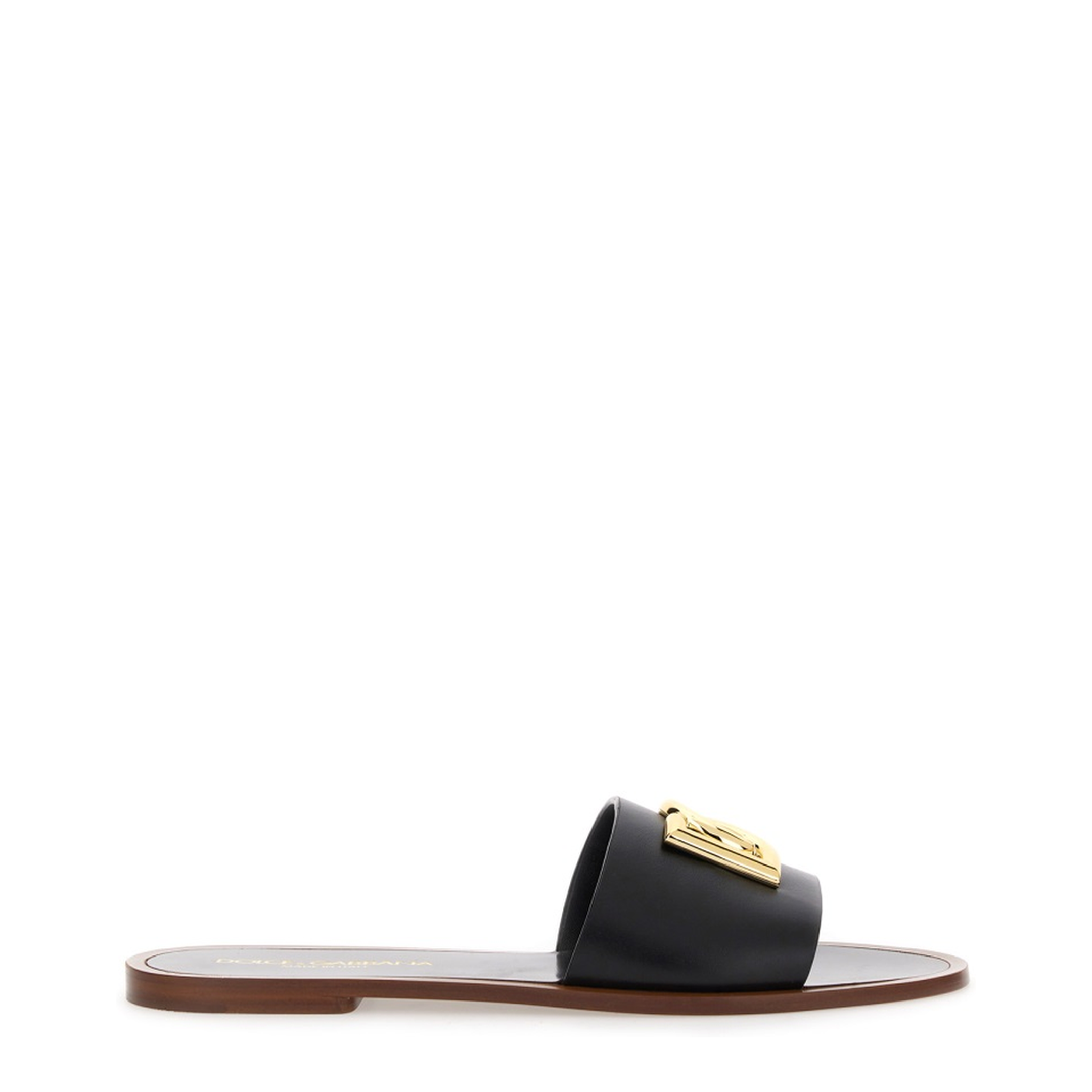 Leather Slide Sandal